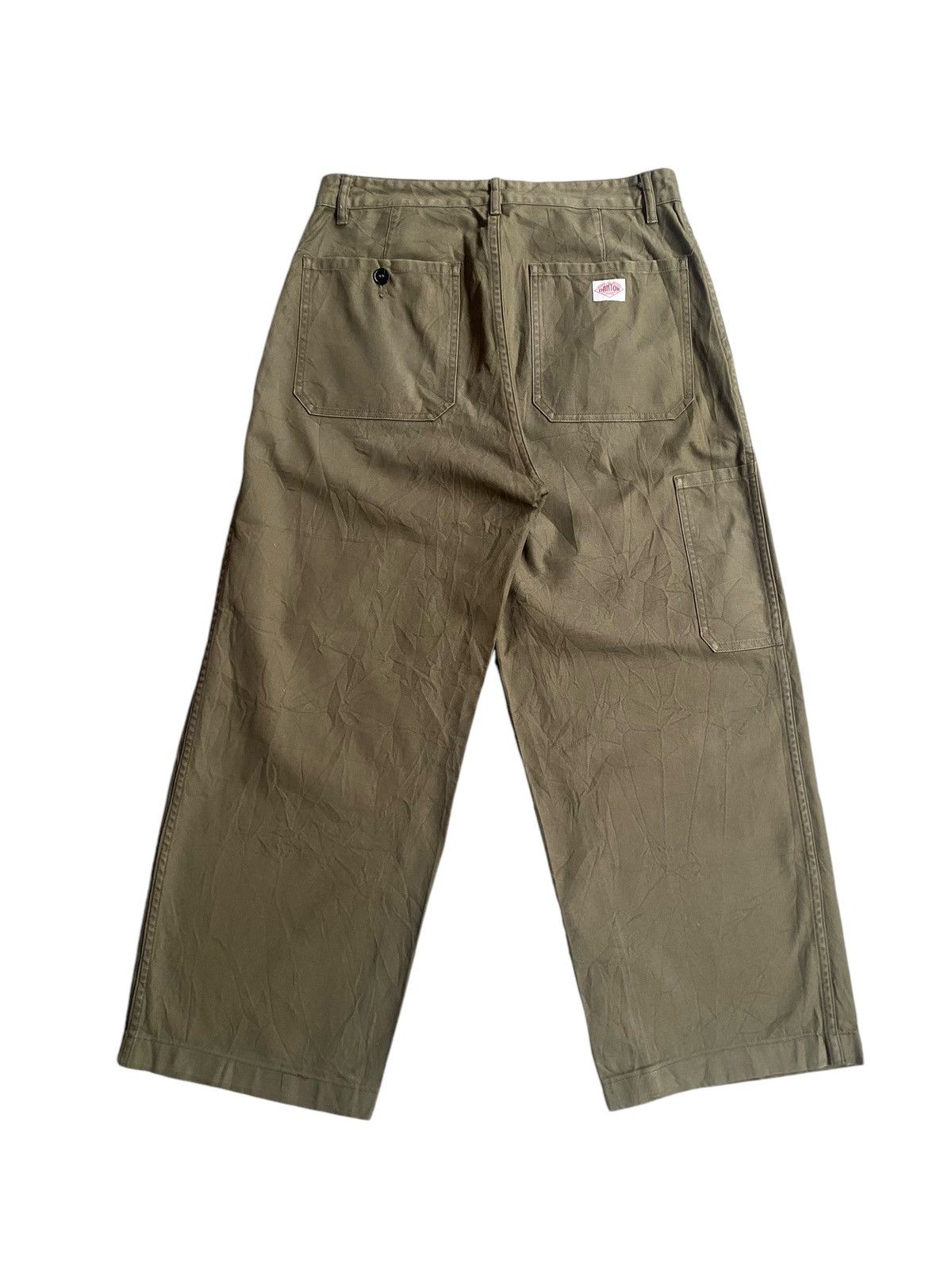 Danton Olive Wide Bushpant Size US 32 / EU 48 - 3 Thumbnail