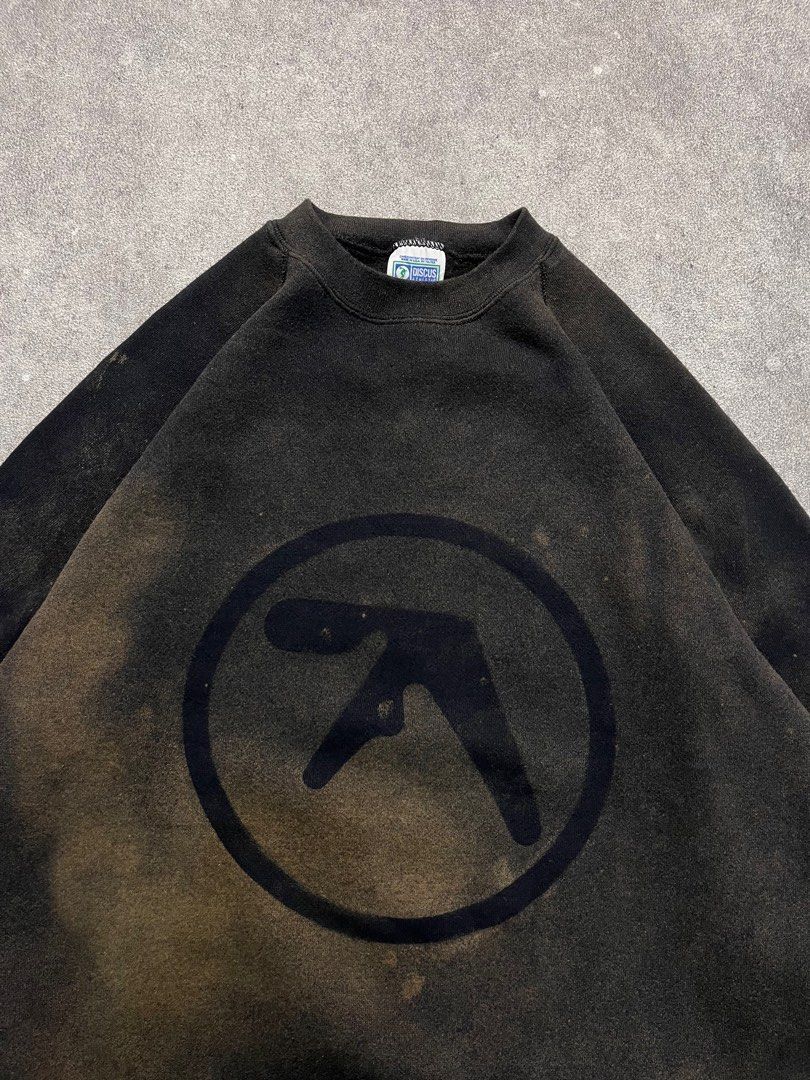 Vintage Vintage Sweatshirt Aphex Twin Size US L / EU 52-54 / 3 - 3 Thumbnail