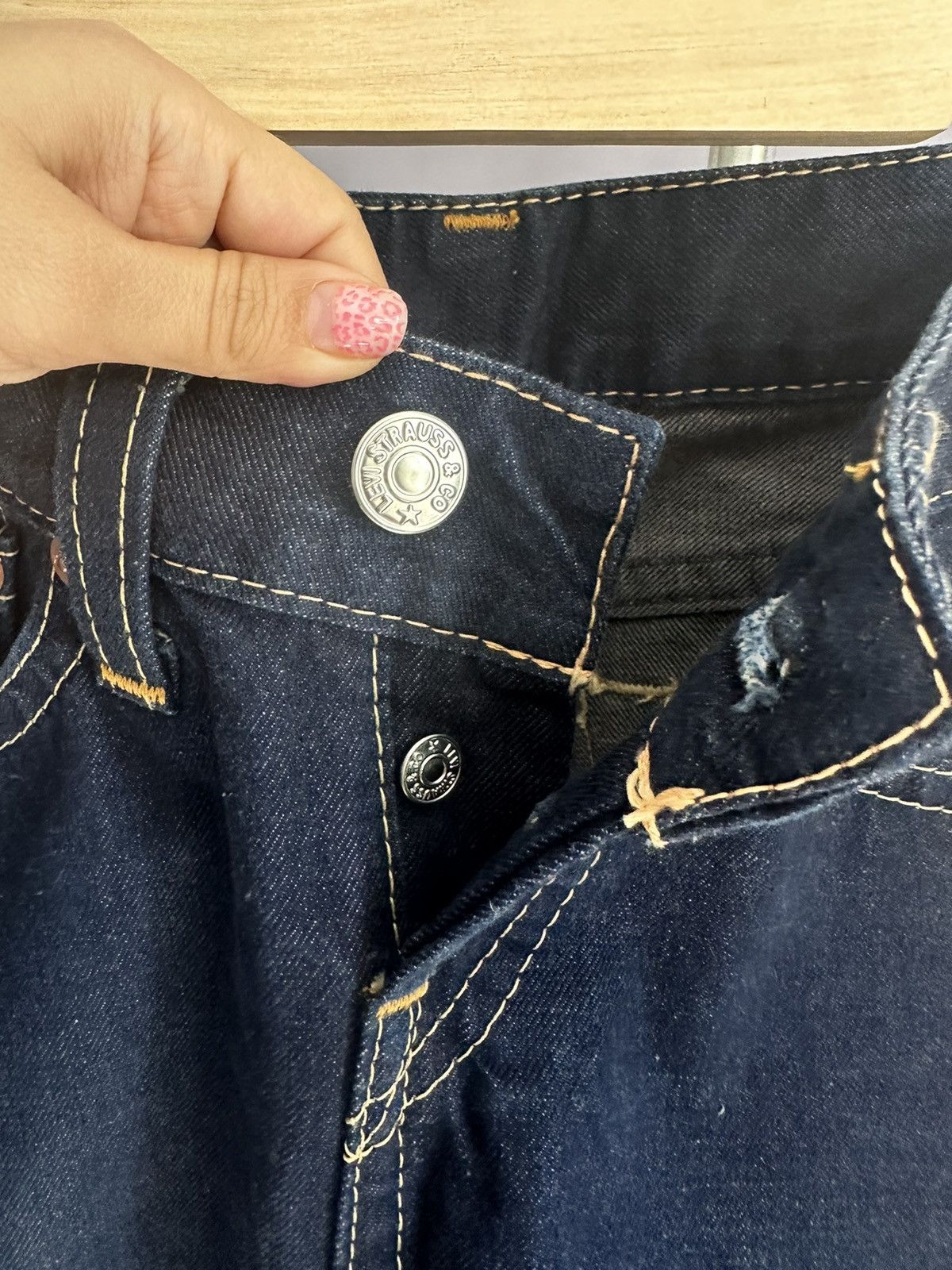 Levi's × Levi's Vintage Clothing × Vintage Vintage Levis Skirt In Women's Vintage Skirts Size 26" / US 2 / IT 38 - 5 Thumbnail