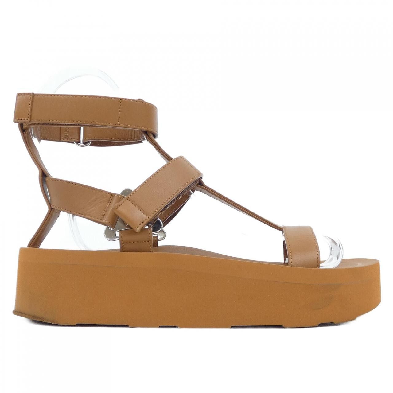 Hermes Hermes Hermes Sandal Calfskin Sandals Leather Shoes DUTY FREE for USA Size ONE SIZE - 1 Thumbnail