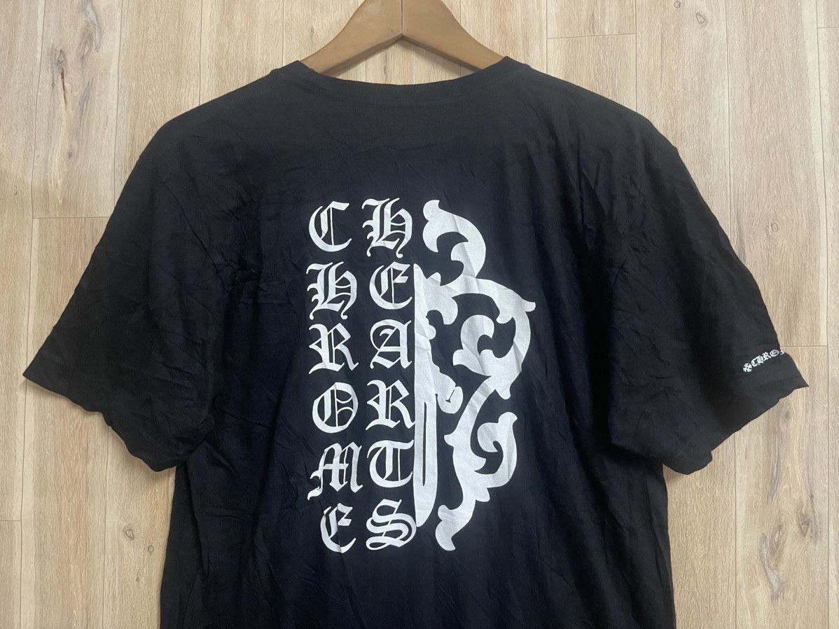 Chrome Hearts Chrome Hearts T shirt M Pocket Tee Back Hit Made In USA Size US M / EU 48-50 / 2 - 17 Thumbnail