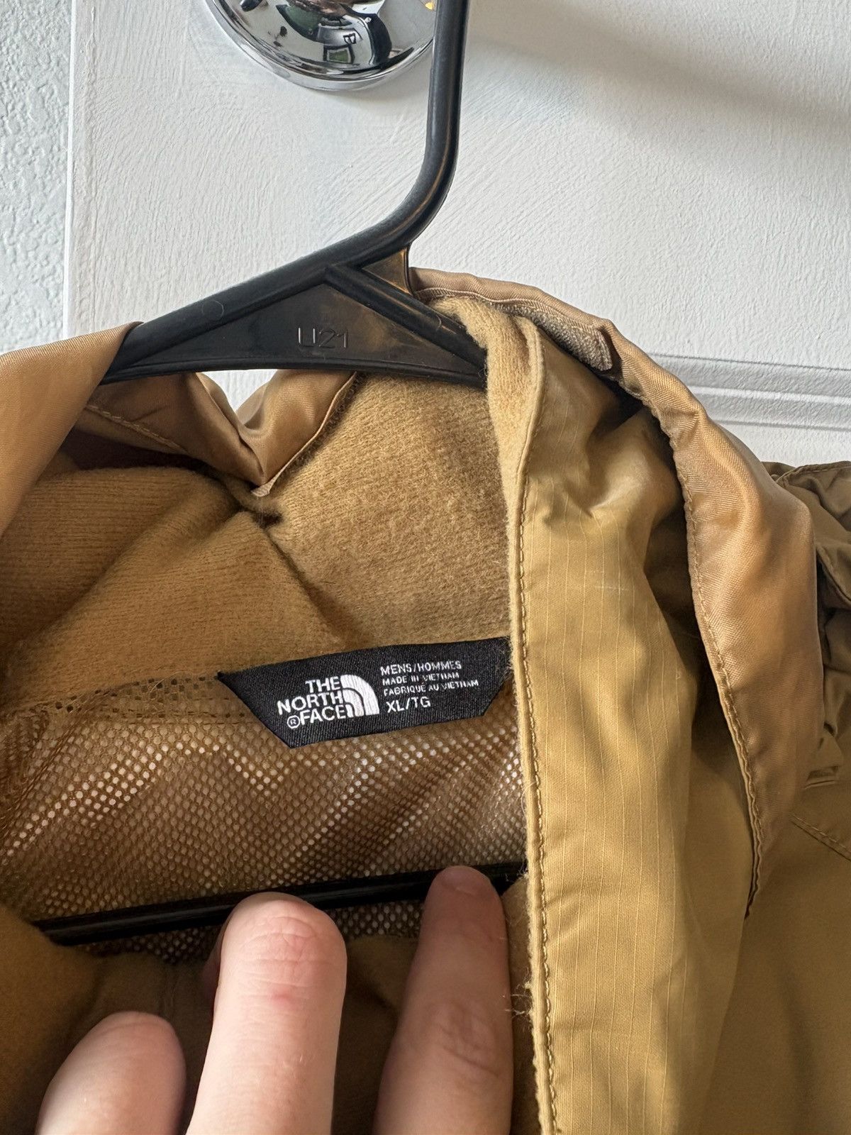 The North Face Beige/tan north face rain/shell jacket Size US XL / EU 56 / 4 - 2 Thumbnail
