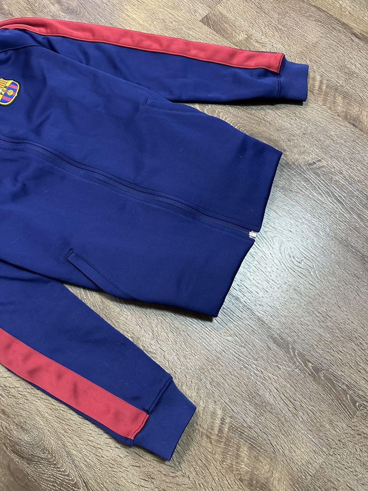 Nike FC Barcelona Nike 2015 Track Top Jacket Football Soccer Size US M / EU 48-50 / 2 - 2 Thumbnail