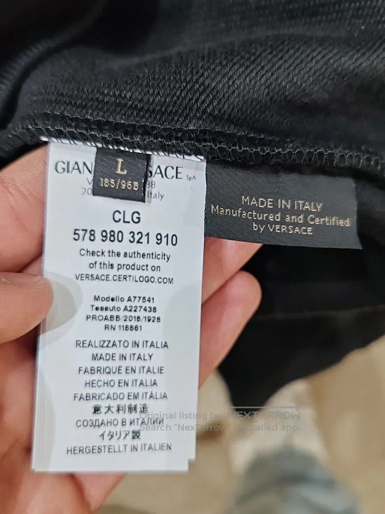 Versace Versace Men's hooded coat Size US L / EU 52-54 / 3 - 3 Thumbnail