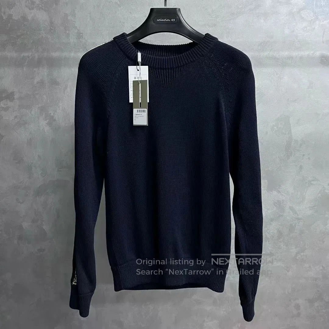 Dior navy blue dior long sleeve sweater. Size US S / EU 44-46 / 1 - 1 Thumbnail