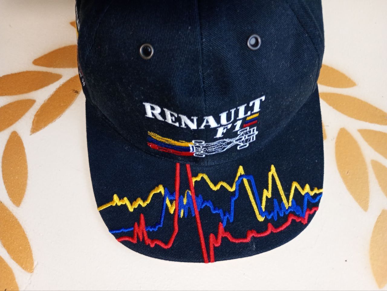 Formula 1 Renault F1 Blue Thunder Cap Vintage 90's Size ONE SIZE - 6 Thumbnail