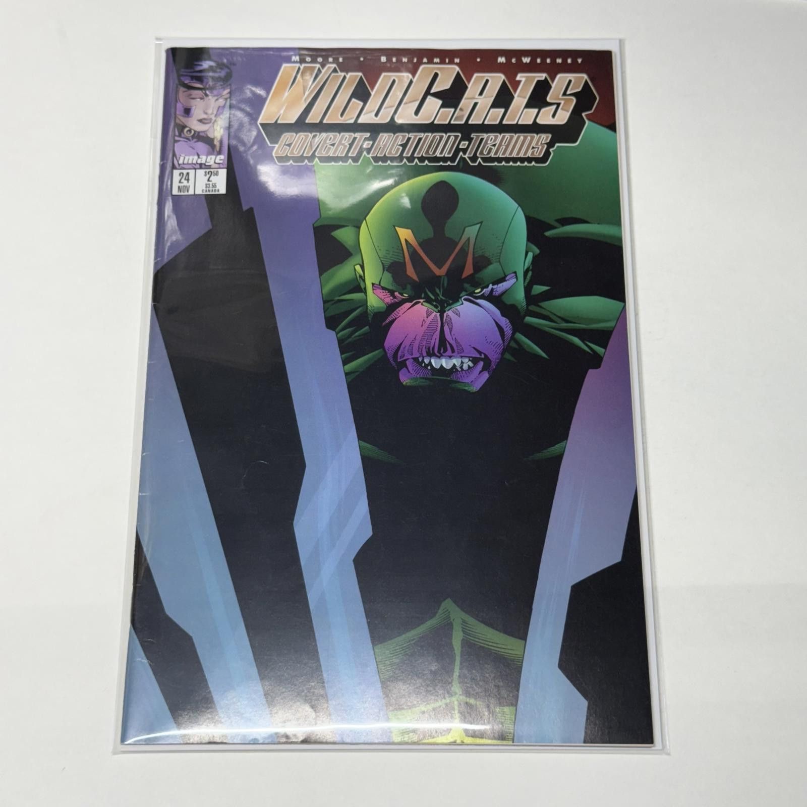 Designer Image WildC.A.T.S. Covert Action Teams #24 NOV 1995 The Maxx Size ONE SIZE - 1 Thumbnail