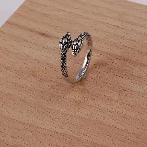 Designer × Jewelry Snake adjustable ring Size ONE SIZE - 2 Thumbnail