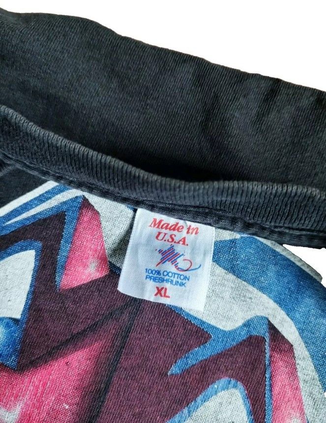 MLB × Vintage Vintage Cleavland Indians Full Logo 90's T-shirt Size US XL / EU 56 / 4 - 8 Thumbnail