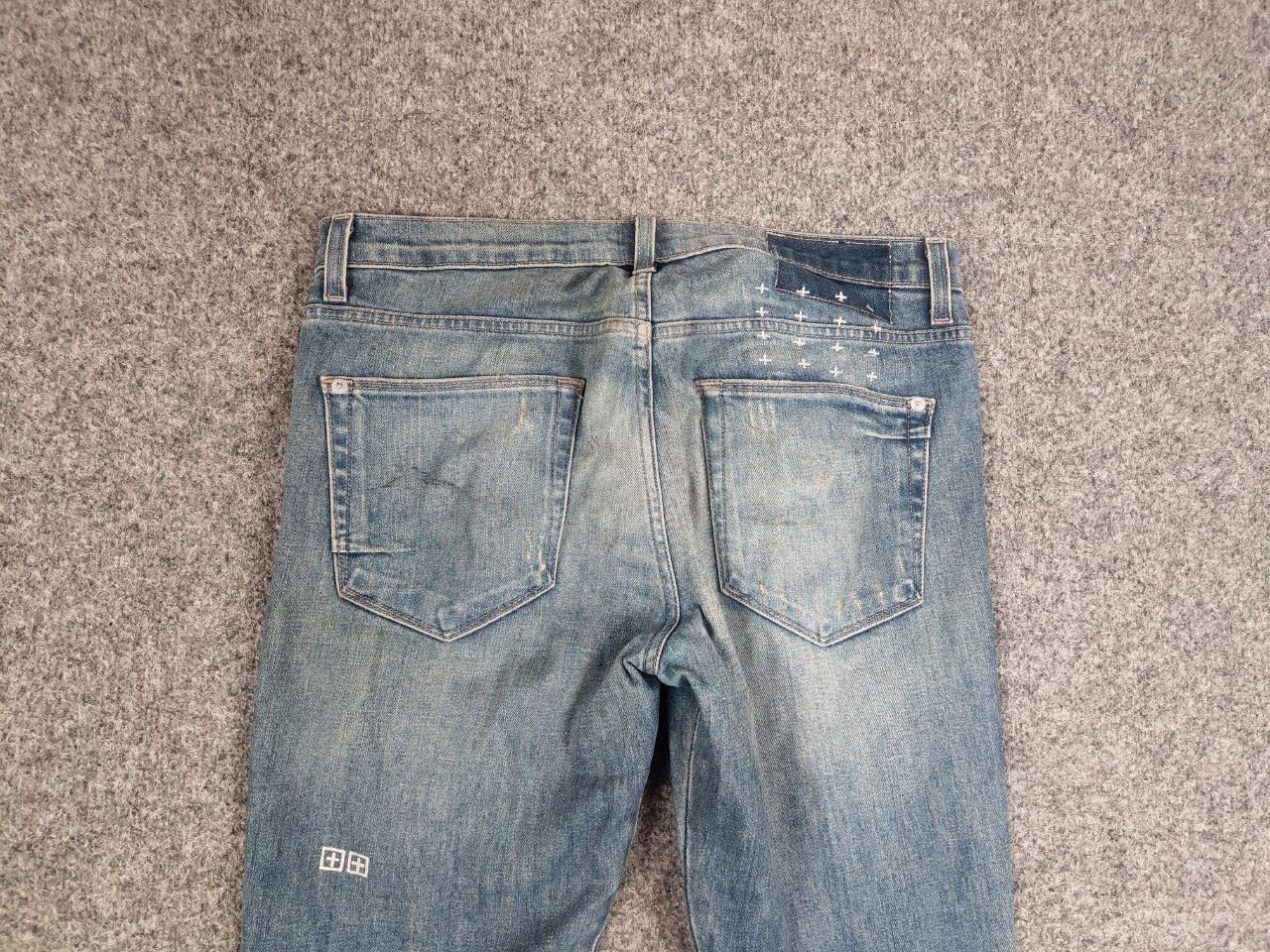 Ksubi Ksubi Design Slim Fit Distressed Denim Jeans Made in USA Size US 31 - 10 Thumbnail