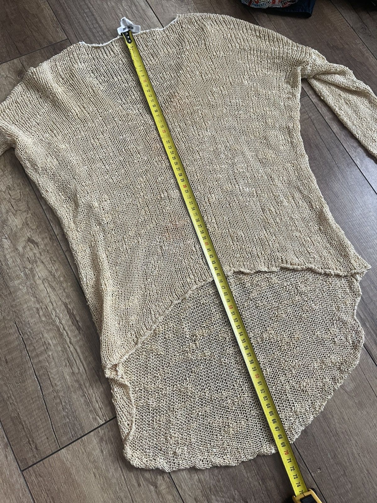 Helmut Lang Helmut Lang Silk Pullover Sweater Asymmetrical Size US S / EU 44-46 / 1 - 12 Thumbnail