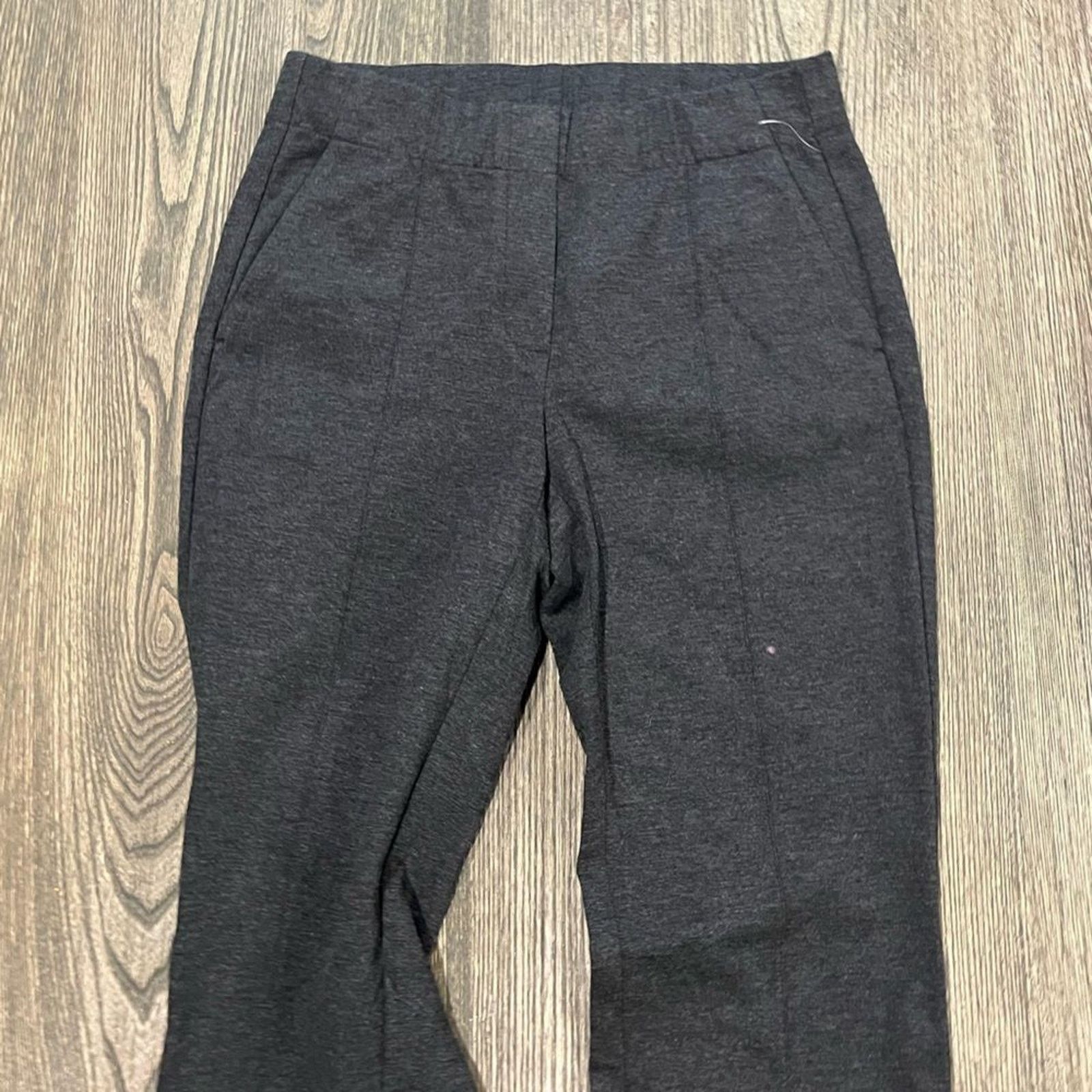 Vintage NWOT J. Jill Pintucked Ponte Slim-Leg Pants Mid Rise Size S Size 24" / US 00 / IT 34 - 3 Thumbnail