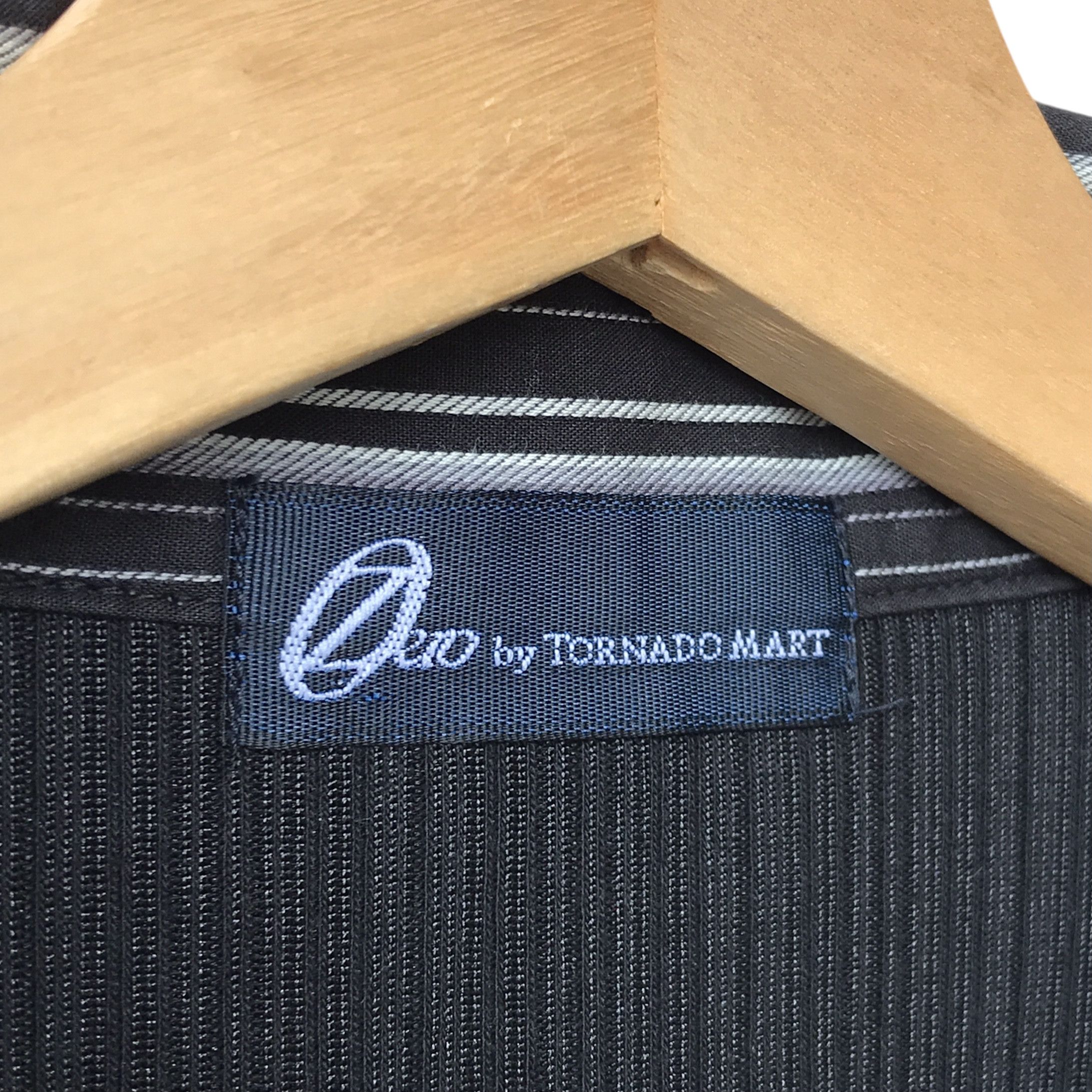 Japanese Brand × Tornado Mart Zero By Tornado Mart Japan Cotton Poly Open Collar Polo Tee Size US L / EU 52-54 / 3 - 7 Thumbnail