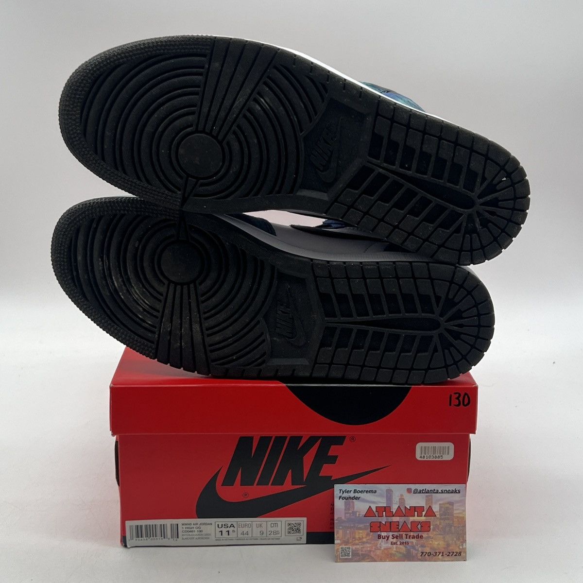 Nike Wmns air Jordan 1 high tie dye Size US 11.5 / EU 44-45 - 8 Thumbnail