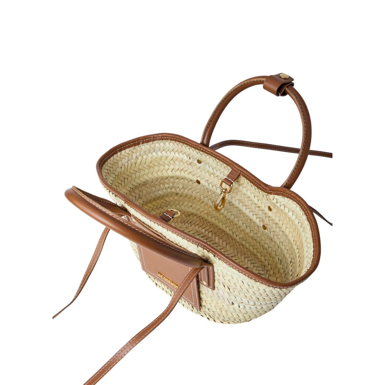Jacquemus Jacquemus Le panier Small Light Brown Tote Bag New & Authent Size ONE SIZE - 4 Thumbnail