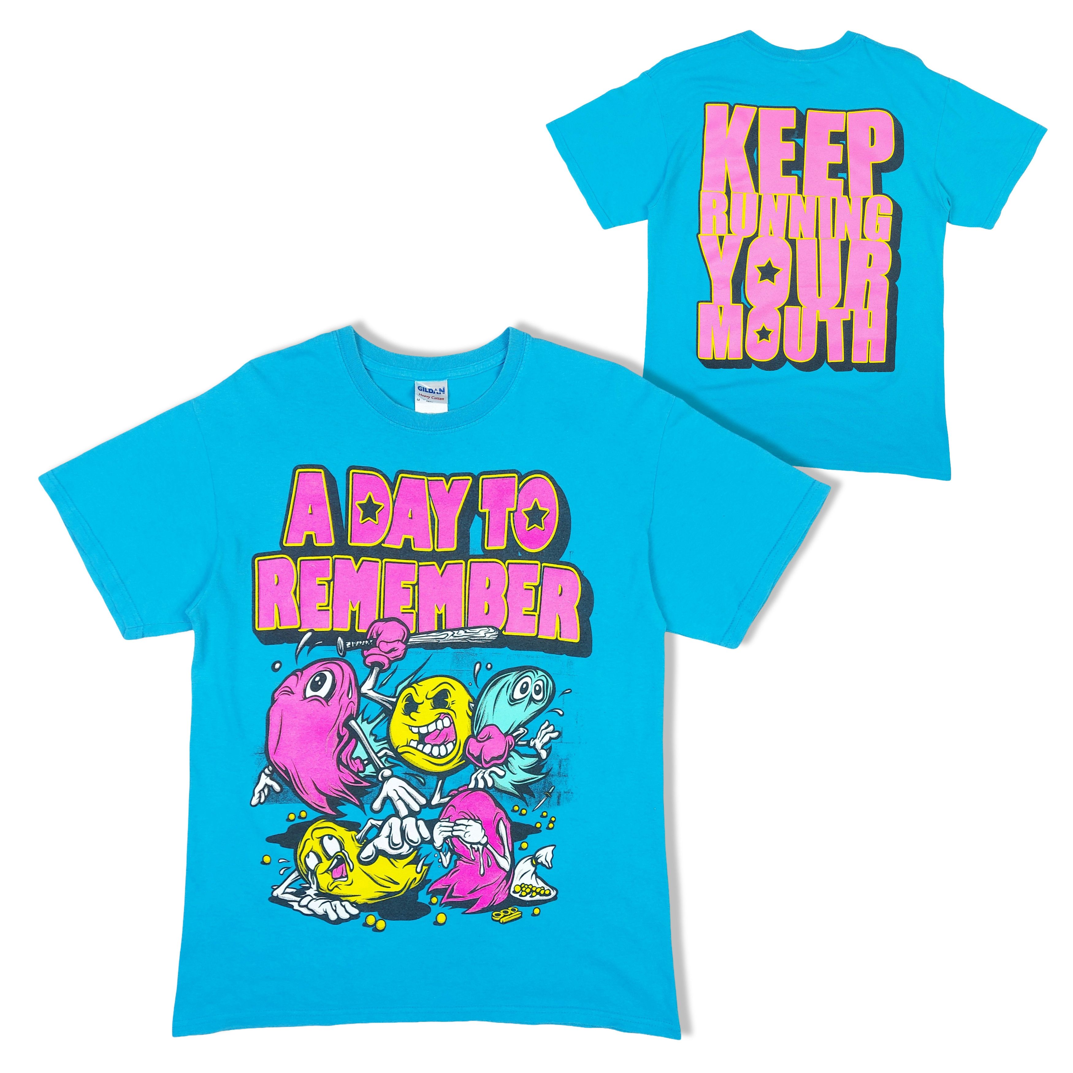 Band Tees Vintage 2007 A Day To Remember Keep Running Your Mouth TEE Size US M / EU 48-50 / 2 - 1 Thumbnail