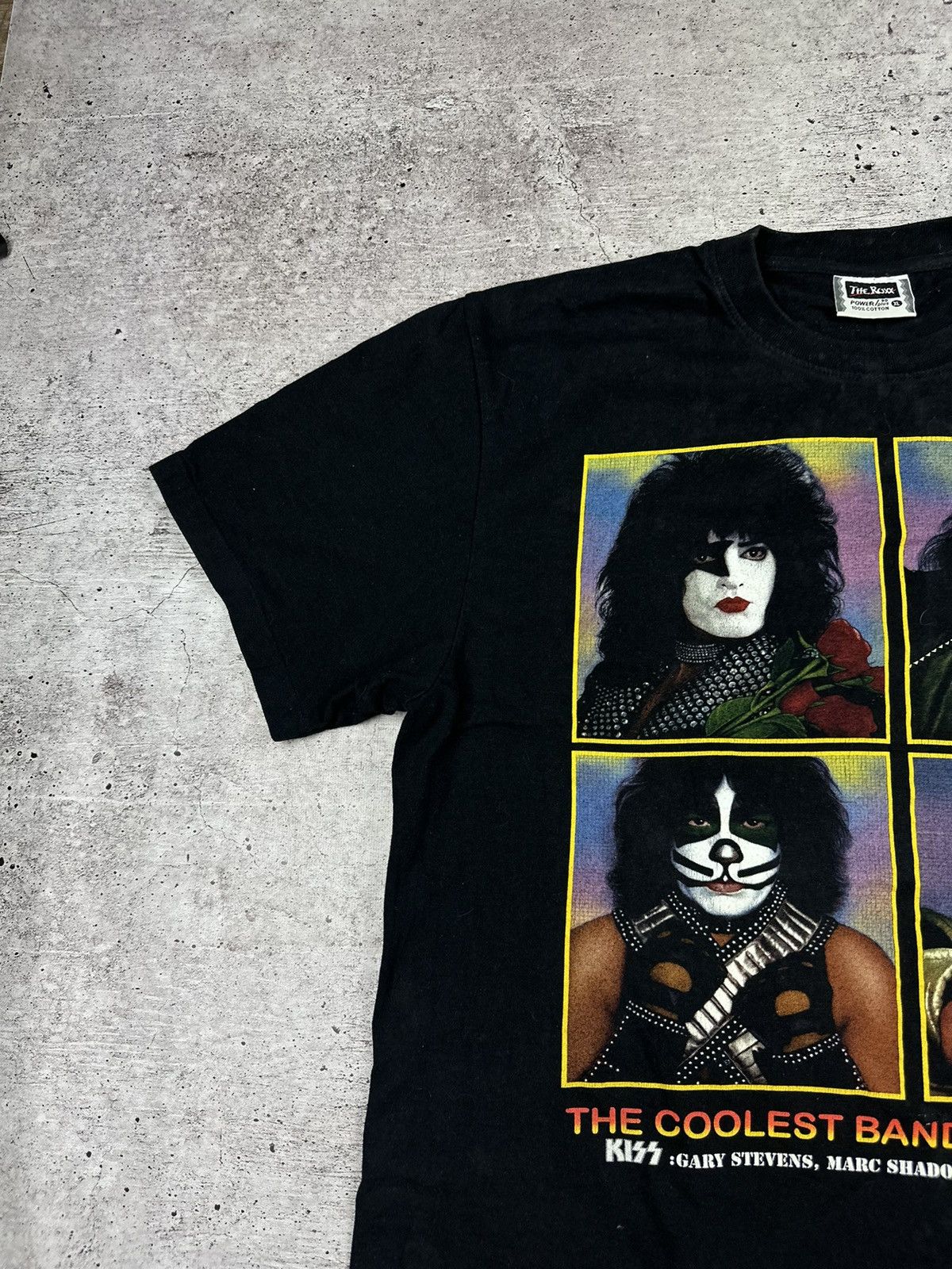 Band Tees 90s Kiss ‘The Coolest Band in the World’ Vintage T Shirt Size US XL / EU 56 / 4 - 3 Thumbnail