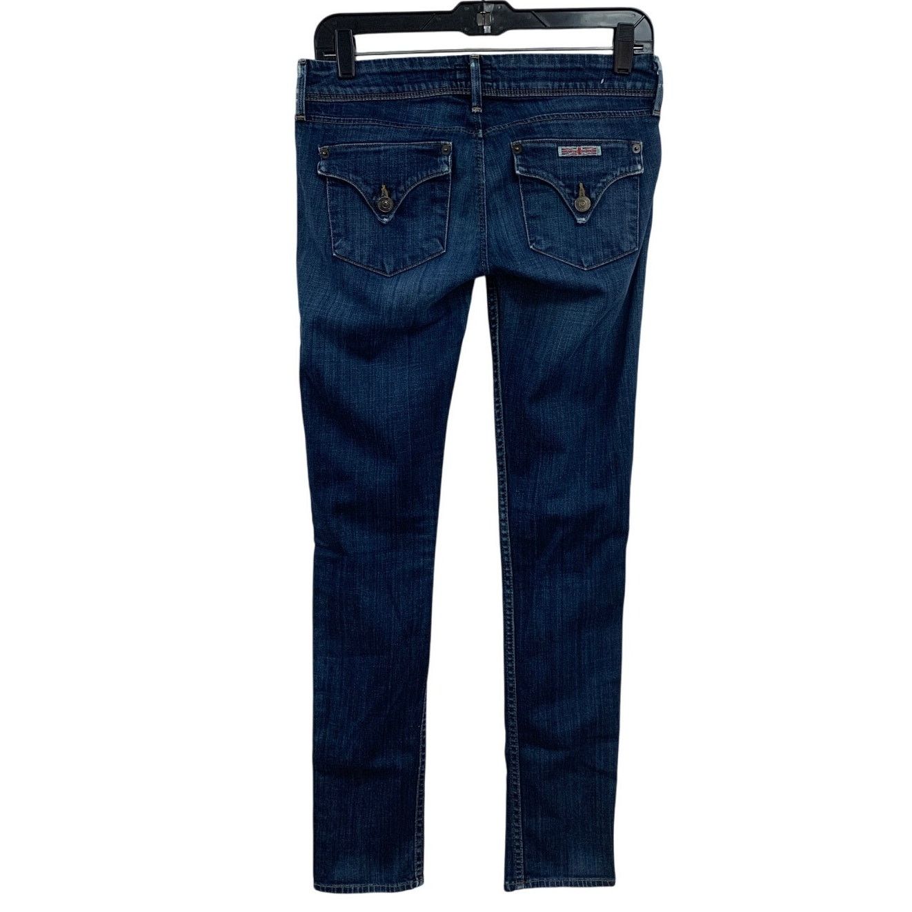 Hudson Hudson Womens Size 26 Cotton Collin Flap Skinny Denim Jeans Size 29" - 3 Thumbnail