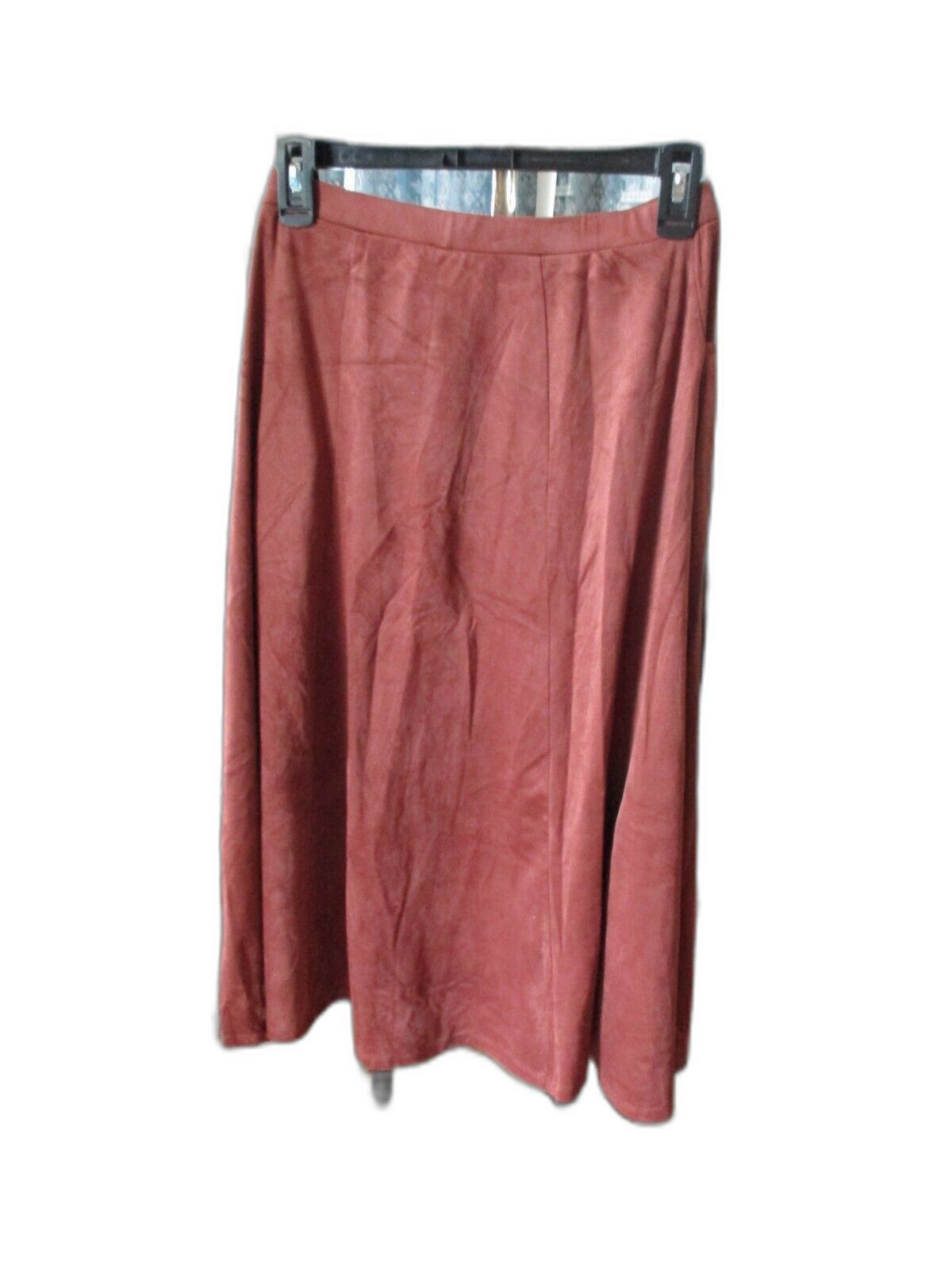 Other LuLaRoe Brown Elegant Avery Skirt Micro Suede NWT Small Size 28" / US 6 / IT 42 - 5 Thumbnail