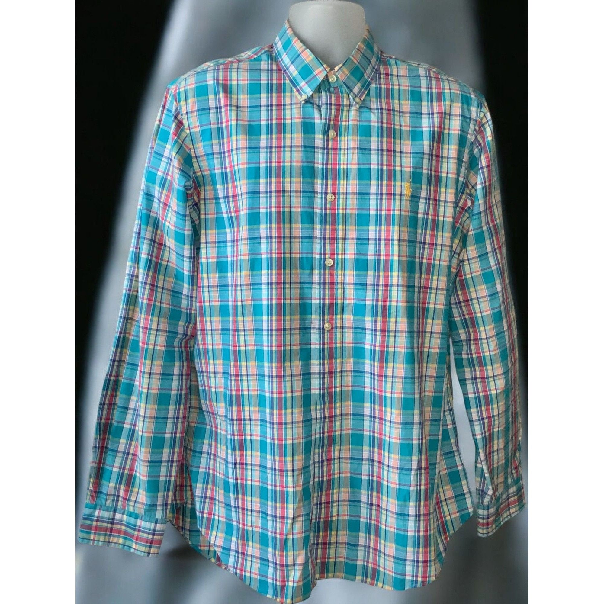 Ralph Lauren Ralph Lauren Button Down Long Sleeve Multicolor Shirt L Size US L / EU 52-54 / 3 - 6 Thumbnail