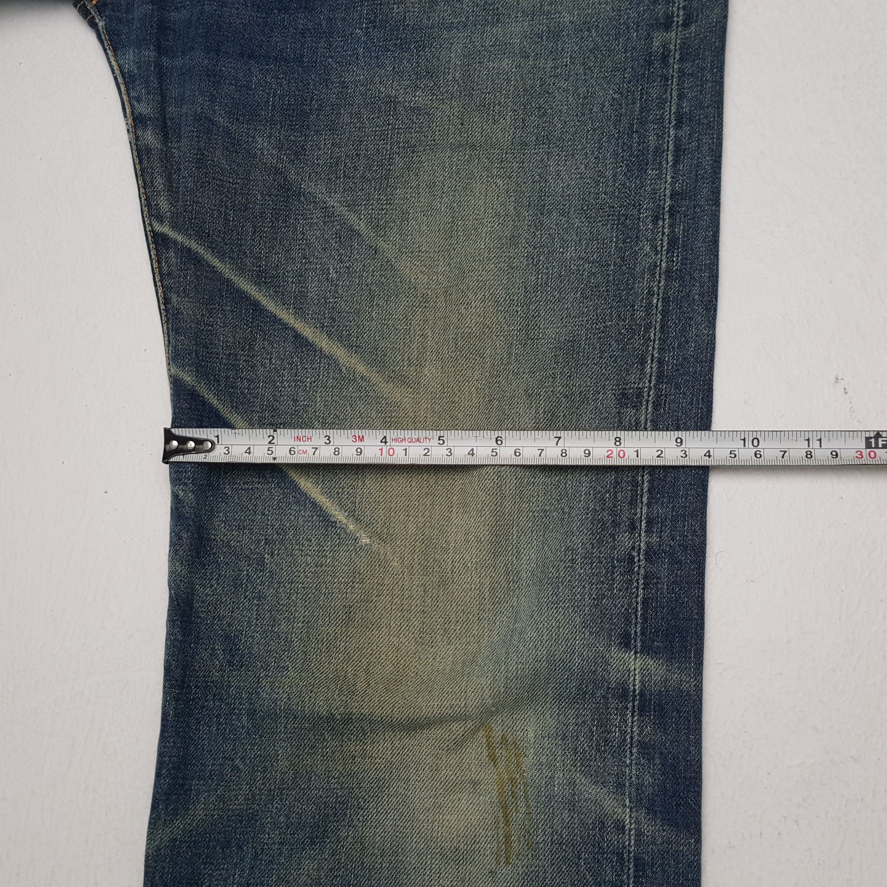 Evisu × Japanese Brand × Vintage Vintage EVIS Japanese Brand Daicock Custom Distressed Jeans Size US 28 / EU 44 - 10 Thumbnail