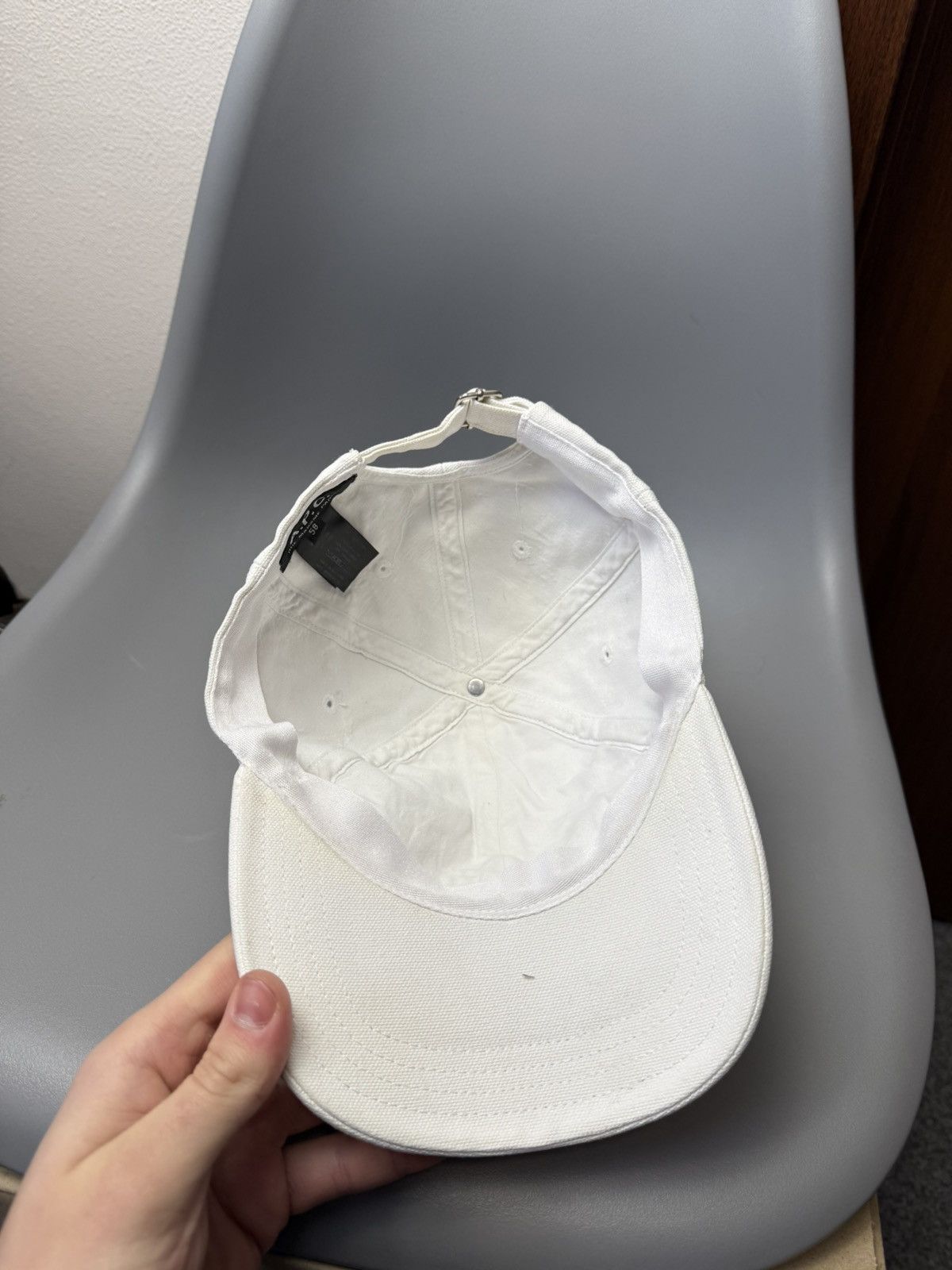 A.P.C. Vintage A.P.C White Cap Size ONE SIZE - 10 Thumbnail