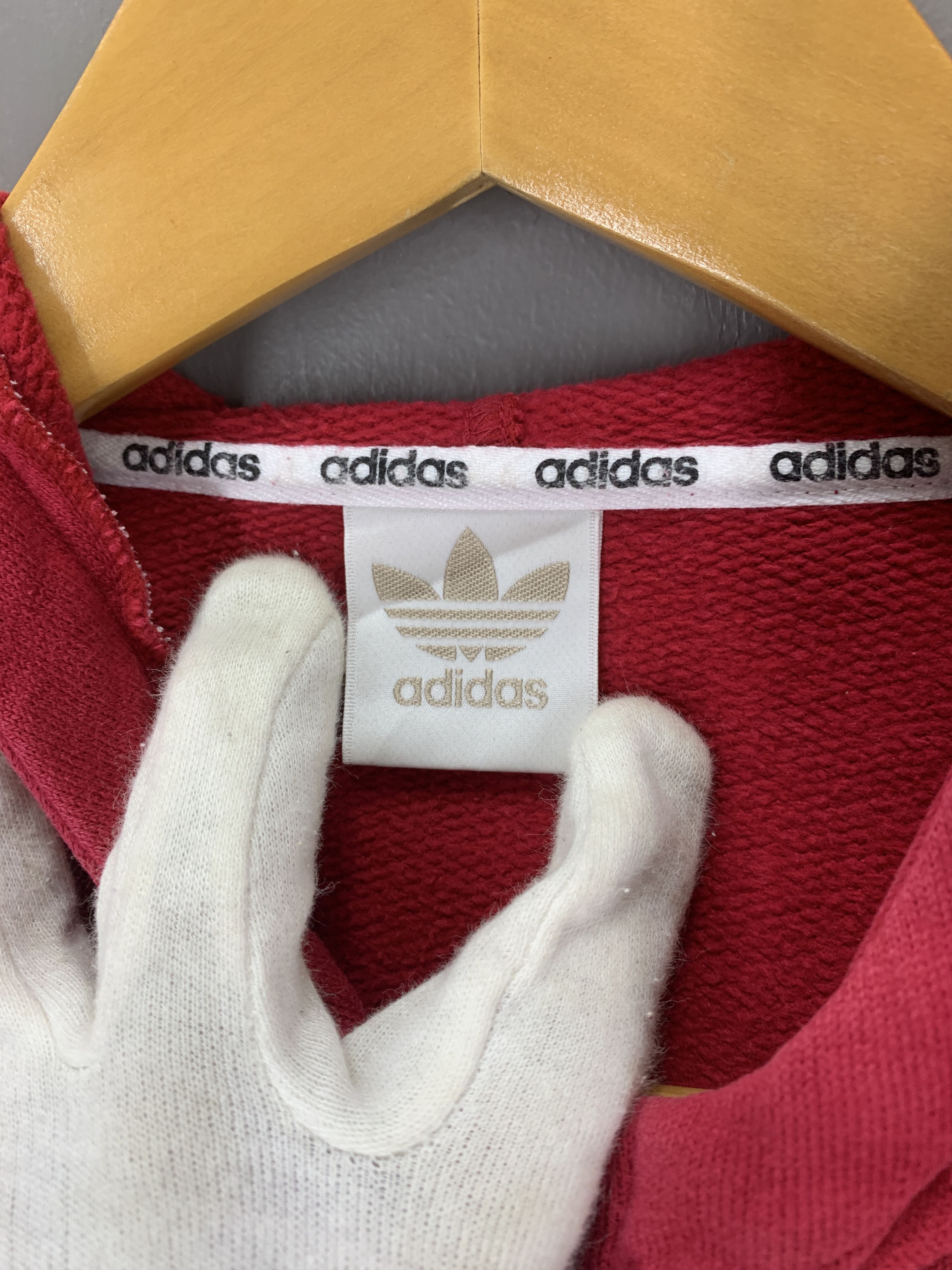 Adidas 90s Vintage ADIDAS TRIFOIL Zipper Hoodie #2064/15 Size US M / EU 48-50 / 2 - 8 Thumbnail