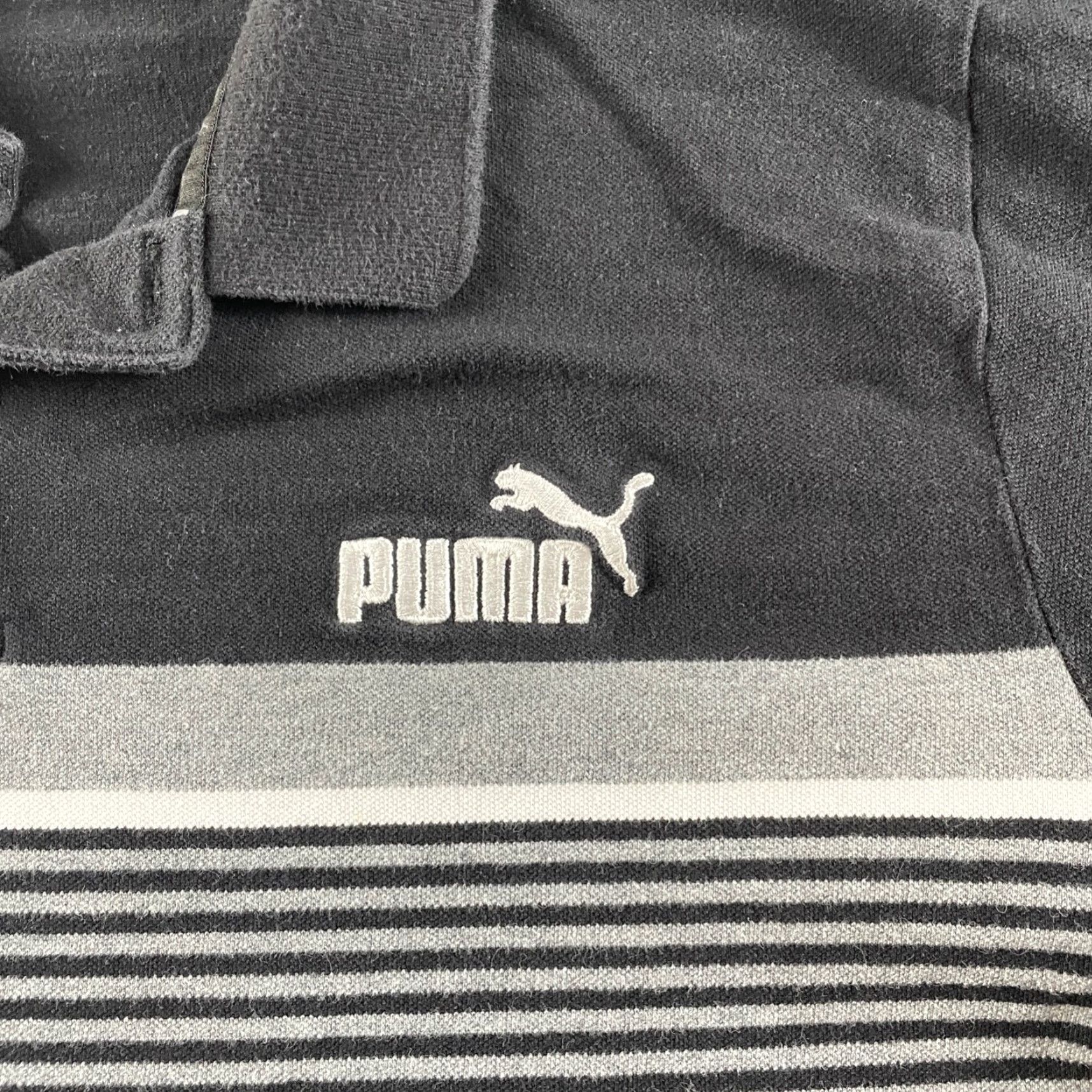Puma Puma Polo Shirt Adult XL Black Polo Shirt Casual Rugby Mens Size US XL / EU 56 / 4 - 3 Thumbnail