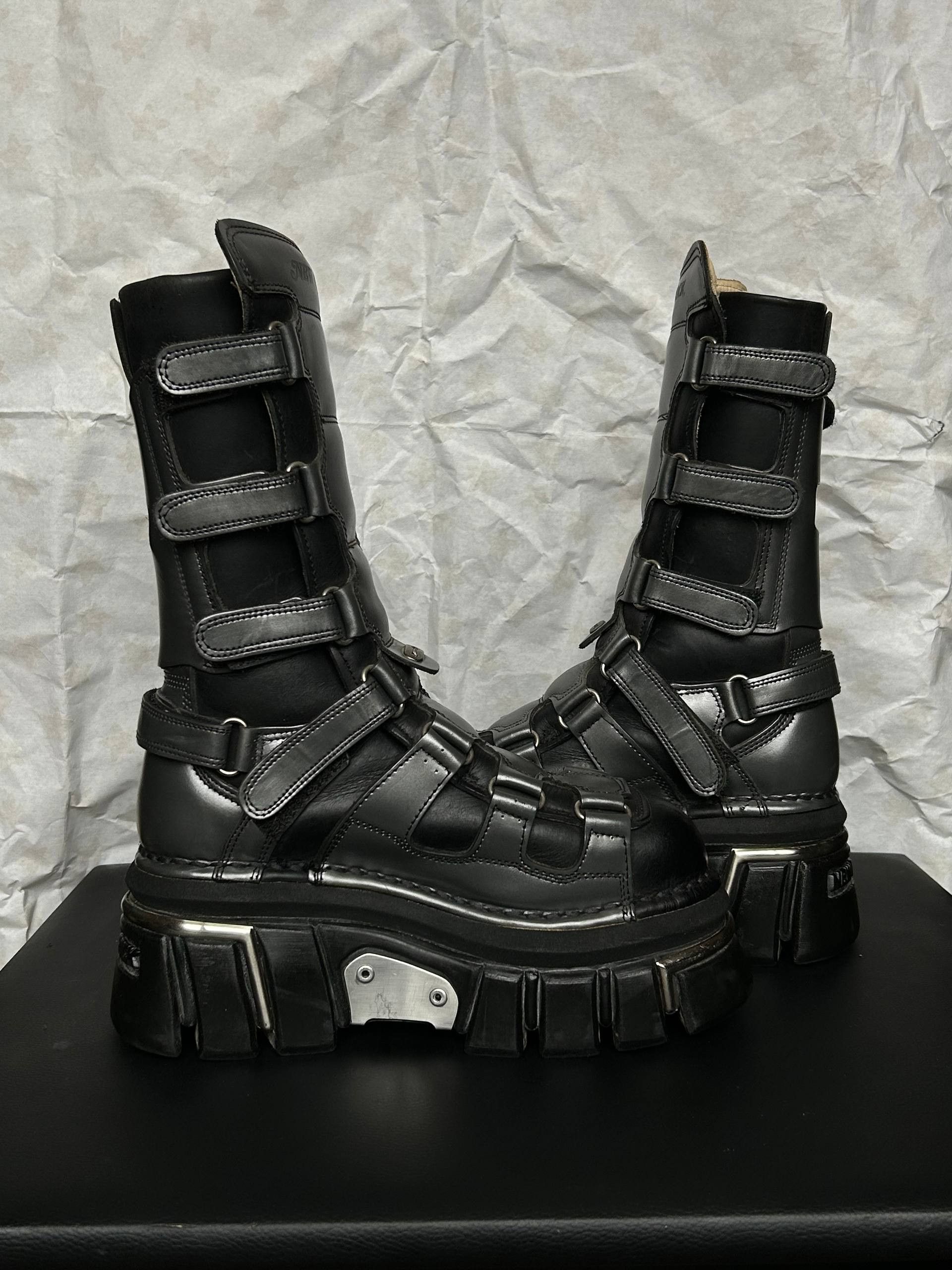 New Rock NEW ROCK Platform Boot Leather Size US 7 / IT 37 - 4 Thumbnail