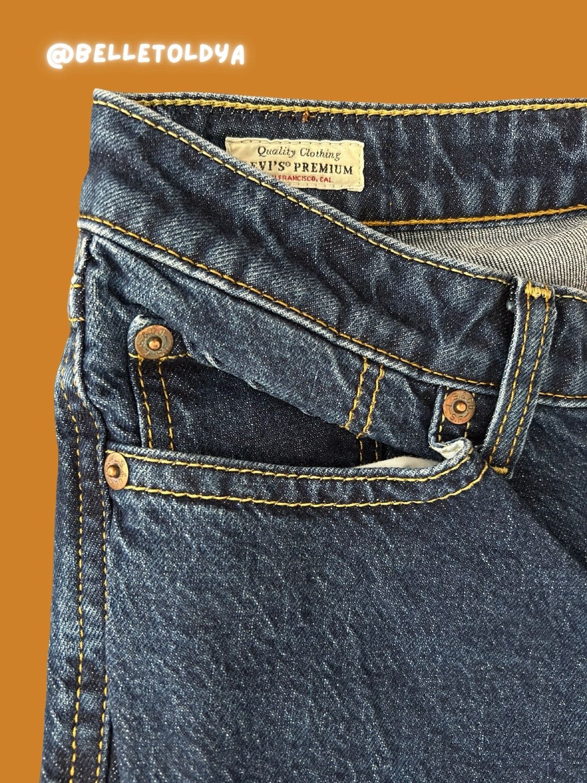 Levi's Levi’s Naughtiest Bootcut Jeans Flared Low Waist Size 31" - 3 Thumbnail