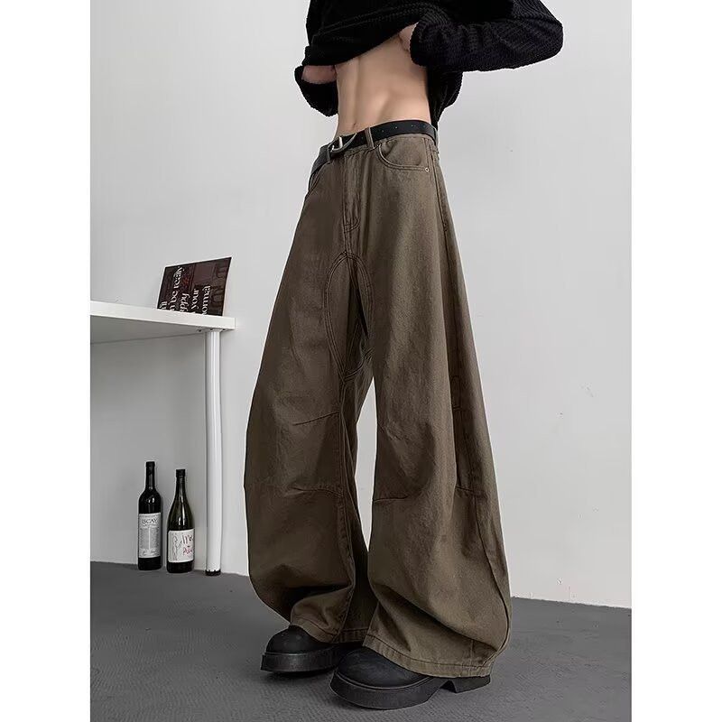Japanese Brand Retro loose high street casual jeans Size US 32 / EU 48 - 5 Thumbnail