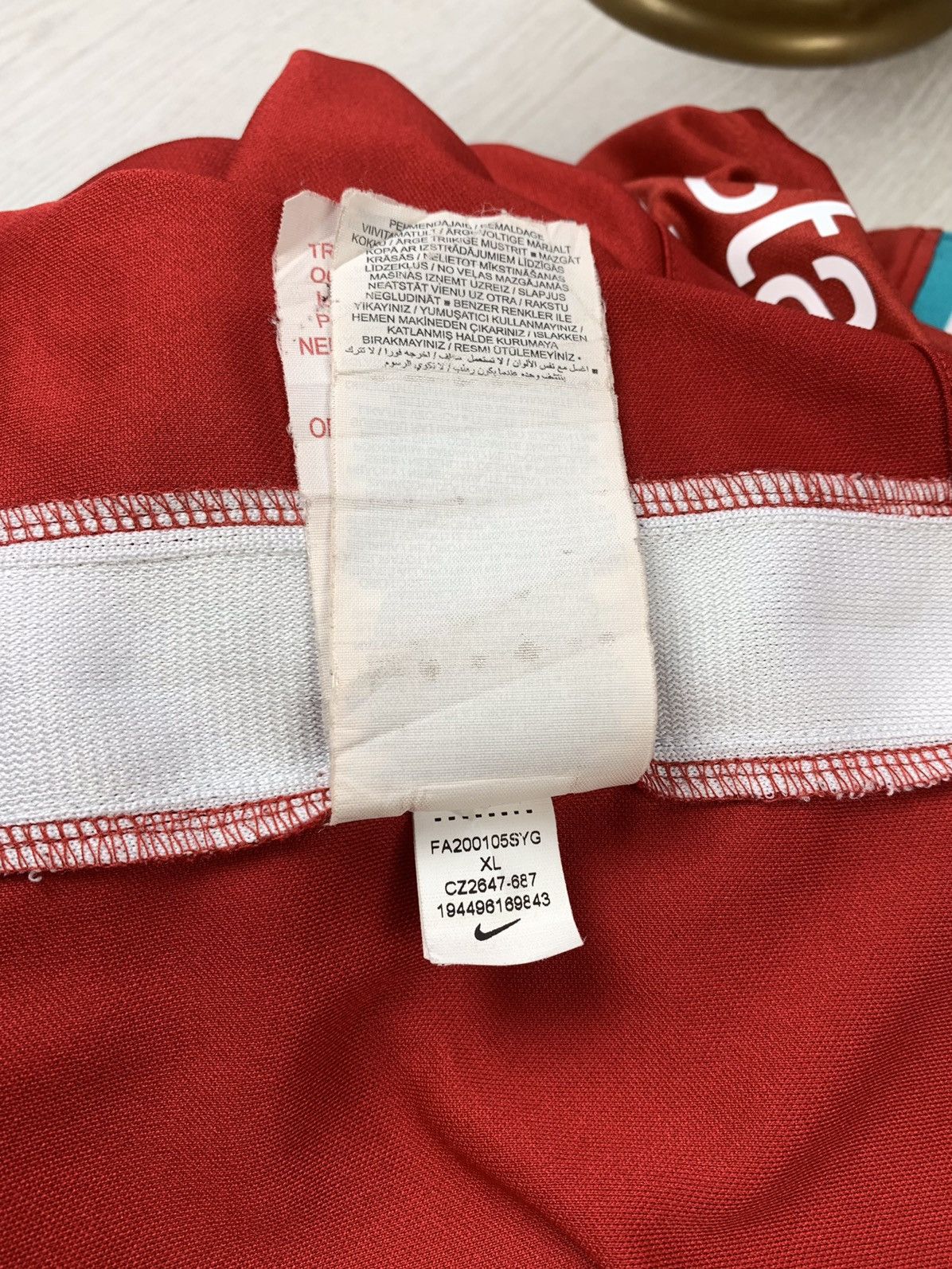 Nike Home Soccer Jersey Size Young XL 13-15 Years Size US XXS / EU 40 - 8 Thumbnail