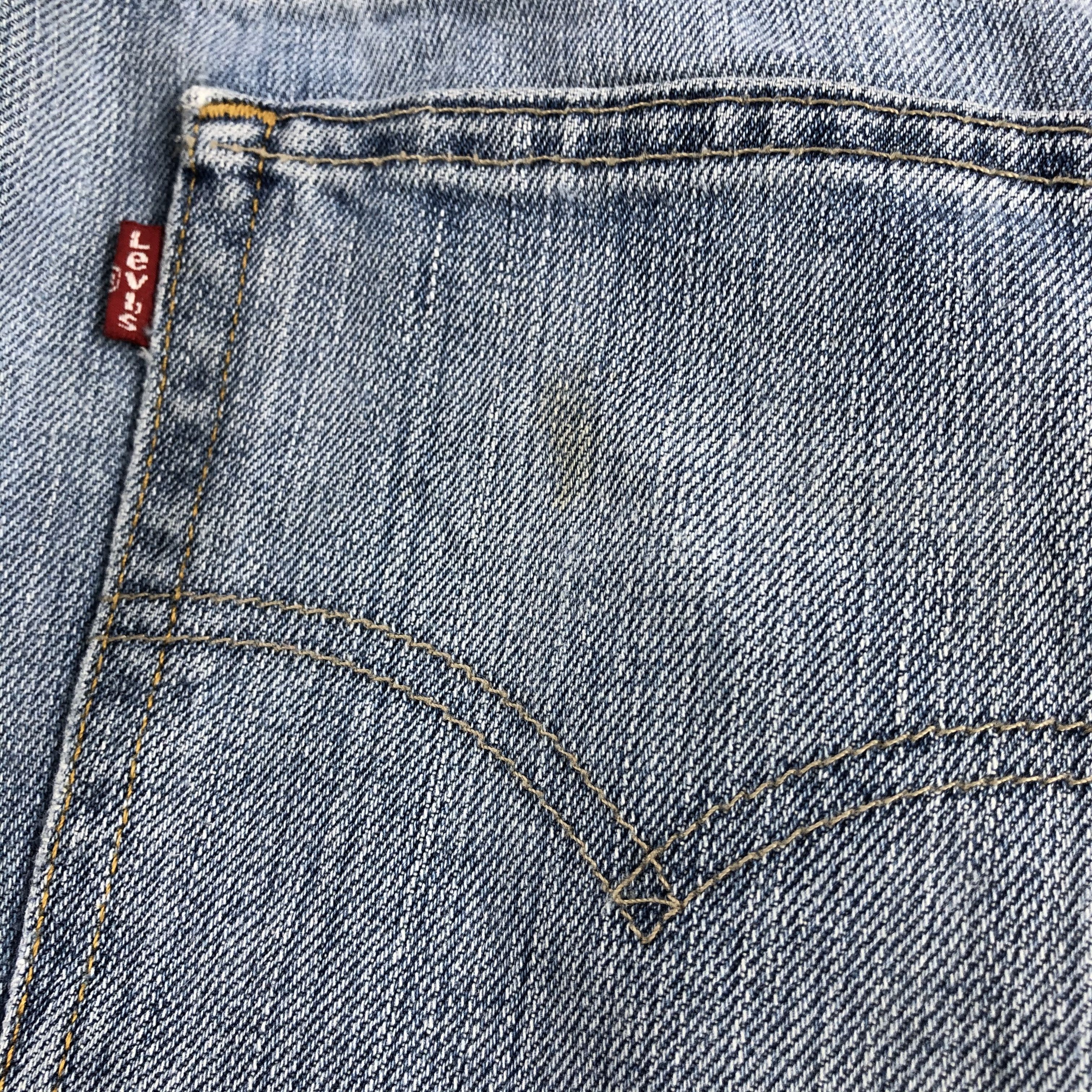 Levi's × Vintage Vintage Blue Wash Levis Jeans-JM2520 Size US 41 - 8 Thumbnail