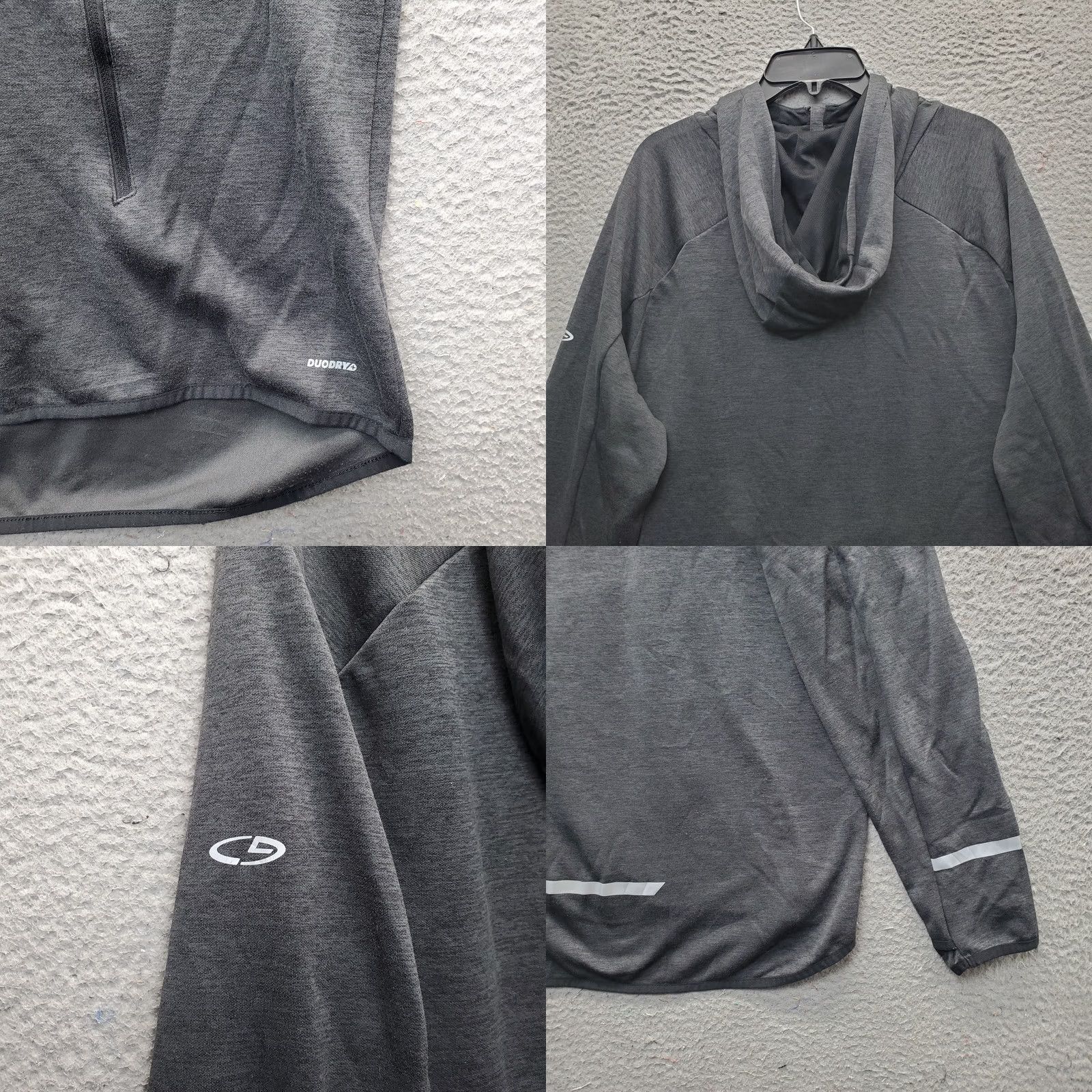 Champion Champion Hoodie Men XL Multicolor Reflective Duo Dry Performance Zip Up Size US XL / EU 56 / 4 - 8 Thumbnail