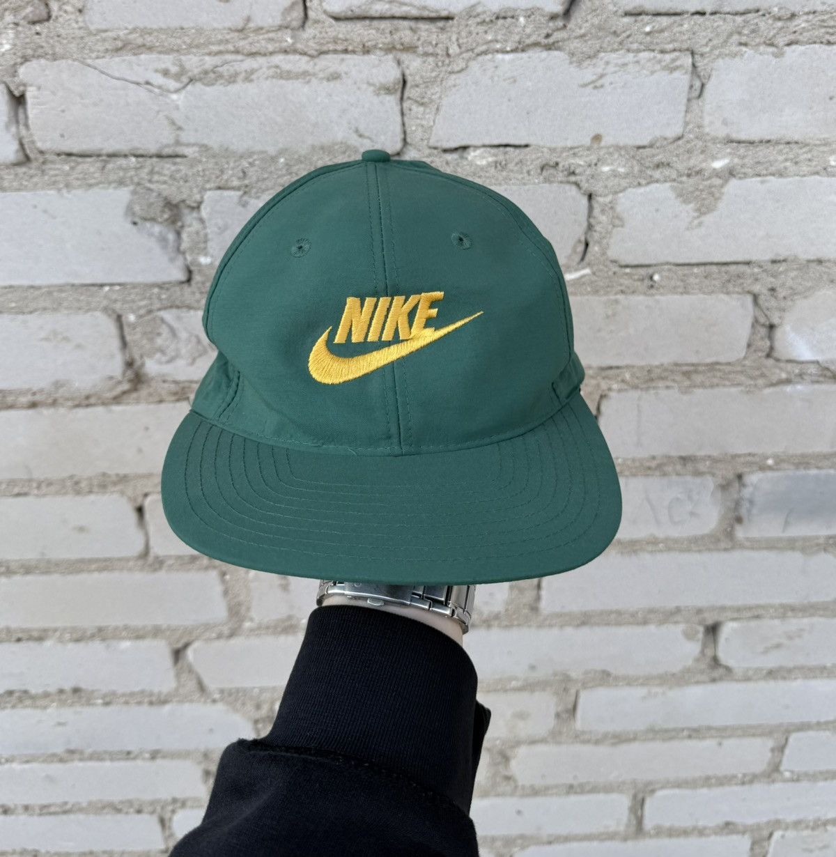 Nike 80's Rare Nike Big Logo Vintage 80's Cap Size ONE SIZE - 1 Thumbnail