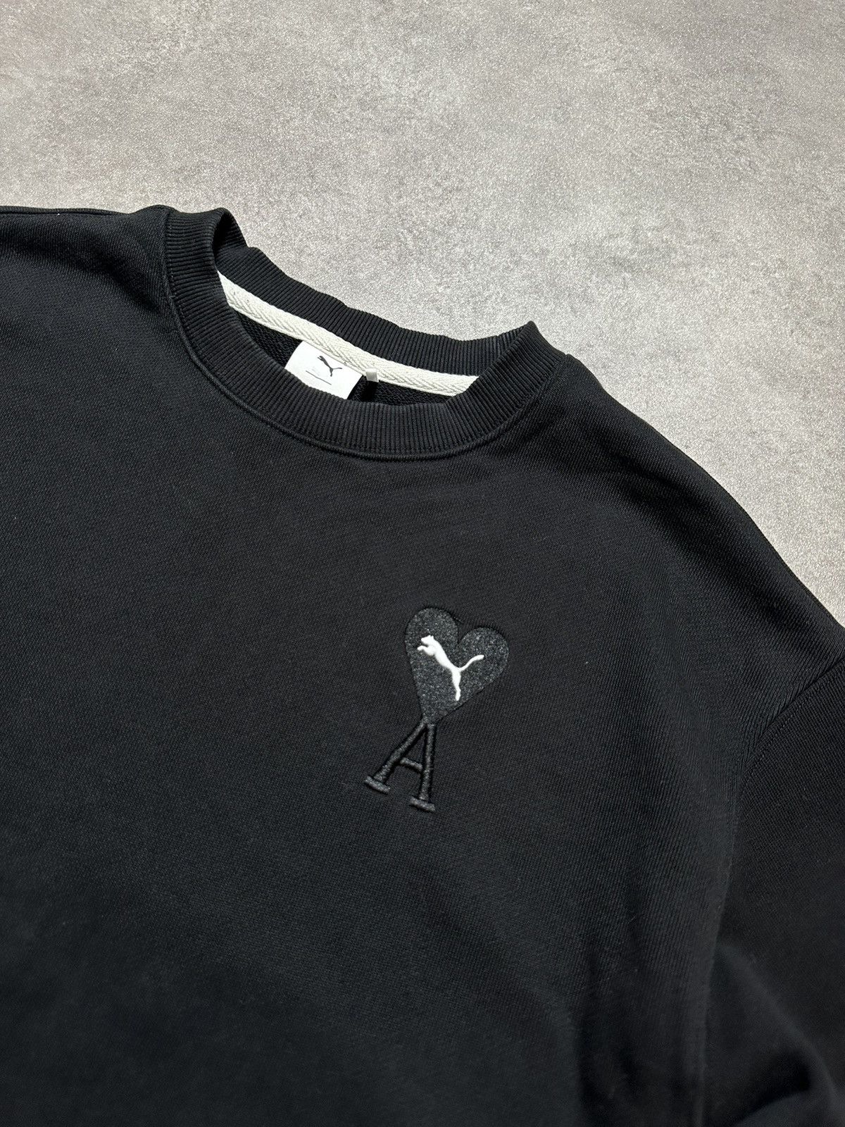 AMI × Puma Mens Crewneck Sweatshirt Ami x Puma Size US S / EU 44-46 / 1 - 2 Thumbnail