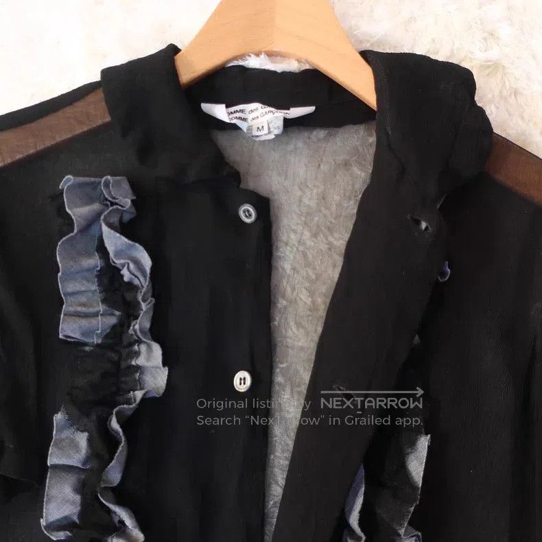Comme des Garcons Comme Des Garcons Transparent shirt dress Size M / US 6-8 / IT 42-44 - 6 Thumbnail