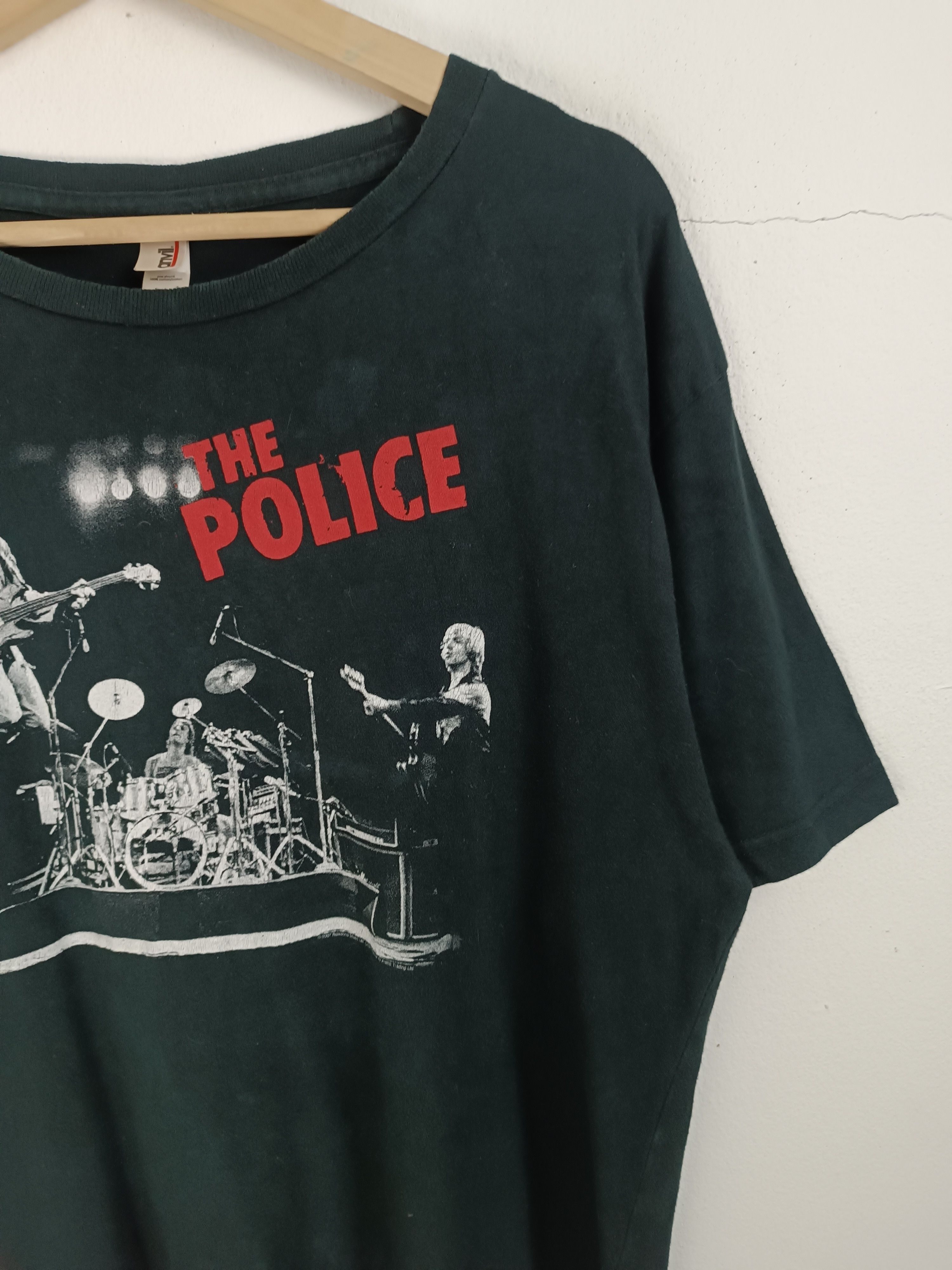 Band Tees VINTAGE 2007 THE POLICE US TOUR TEE sting U2 duran clash Size US L / EU 52-54 / 3 - 6 Thumbnail