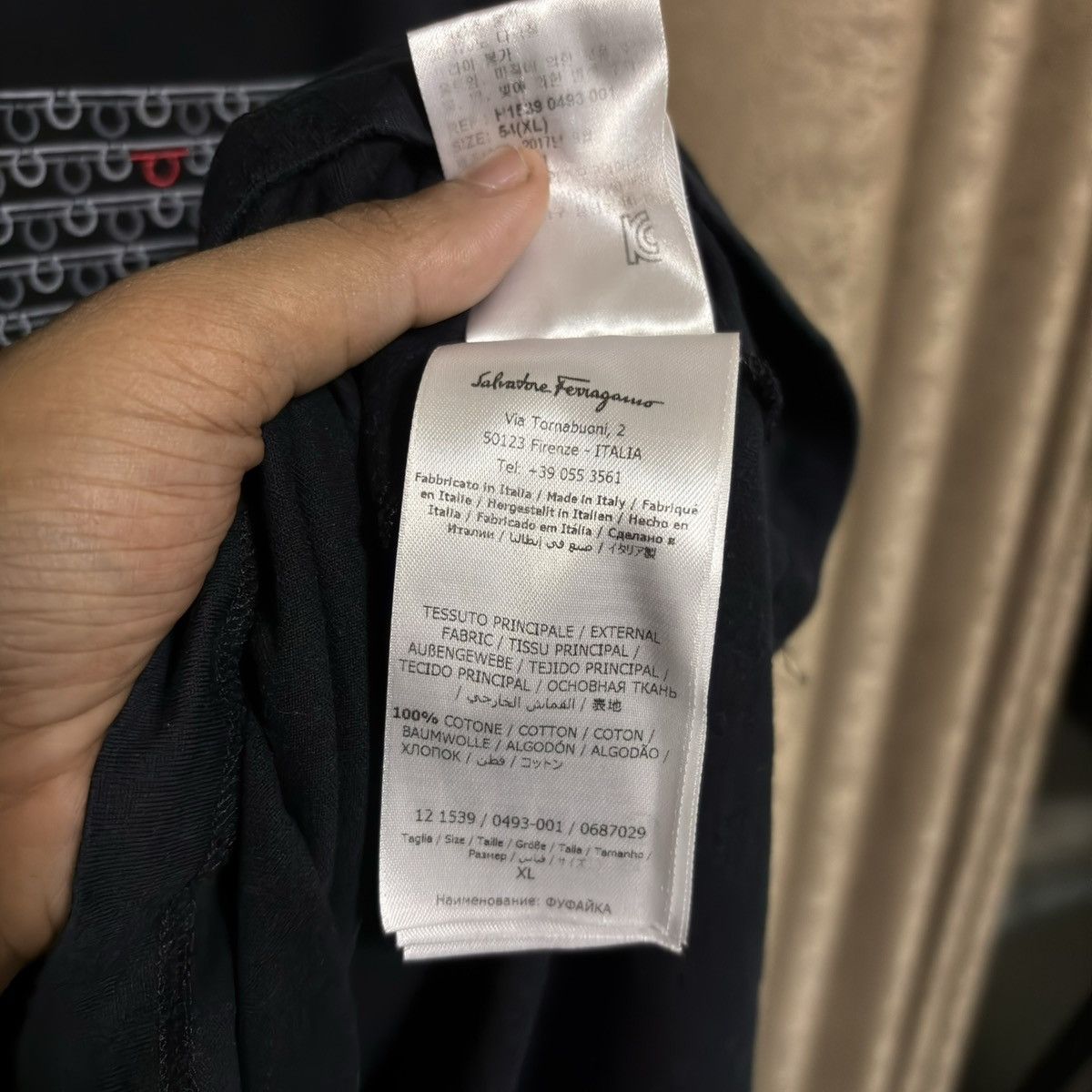 Salvatore Ferragamo Salvatore Ferragamo T-shirt Size US XL / EU 56 / 4 - 6 Thumbnail