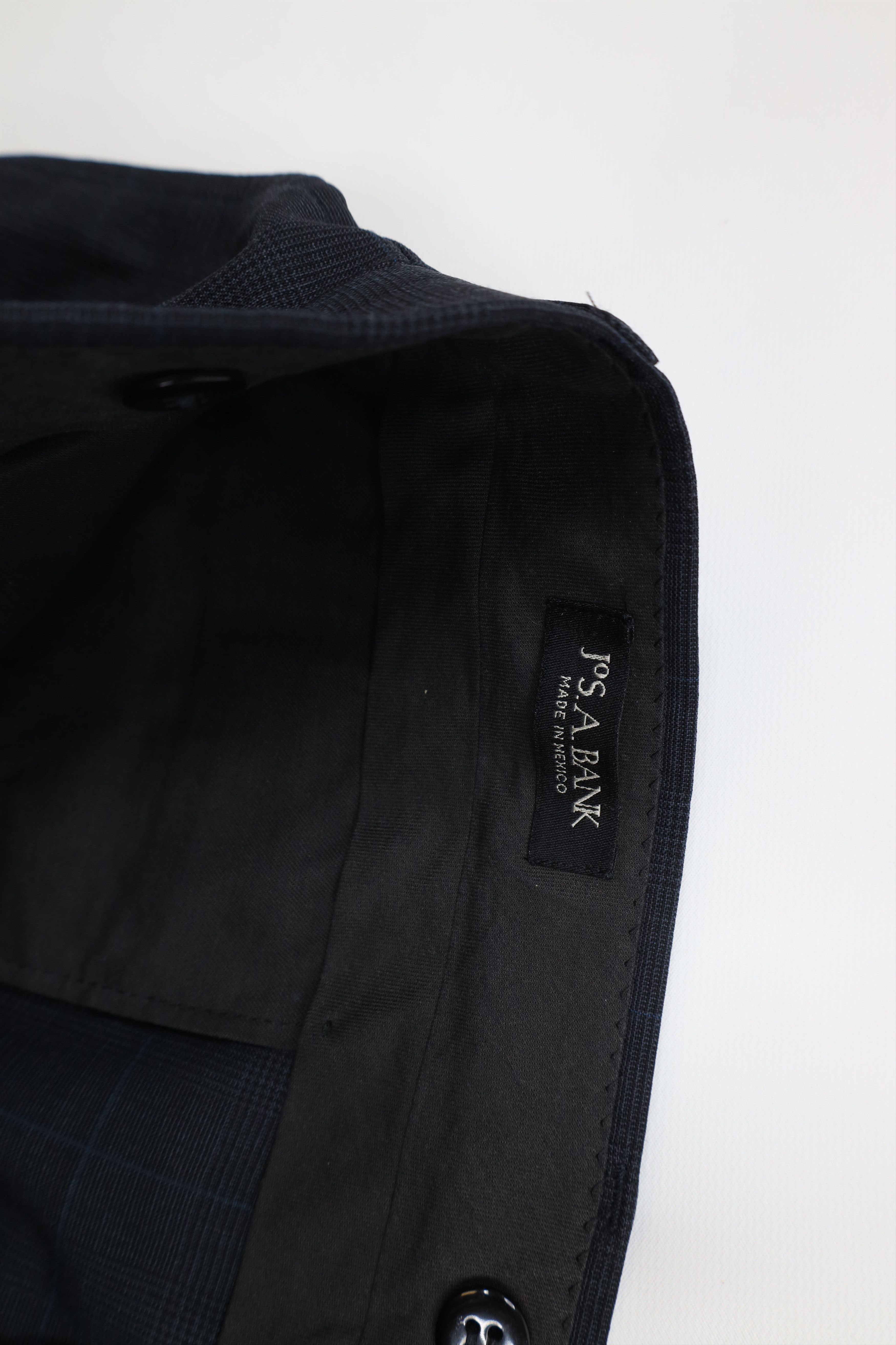 Jos. A. Bank × Vintage Vintage Jos A Bank Lightweight Wool Wide Leg Chino Pants Size US 36 / EU 52 - 8 Thumbnail