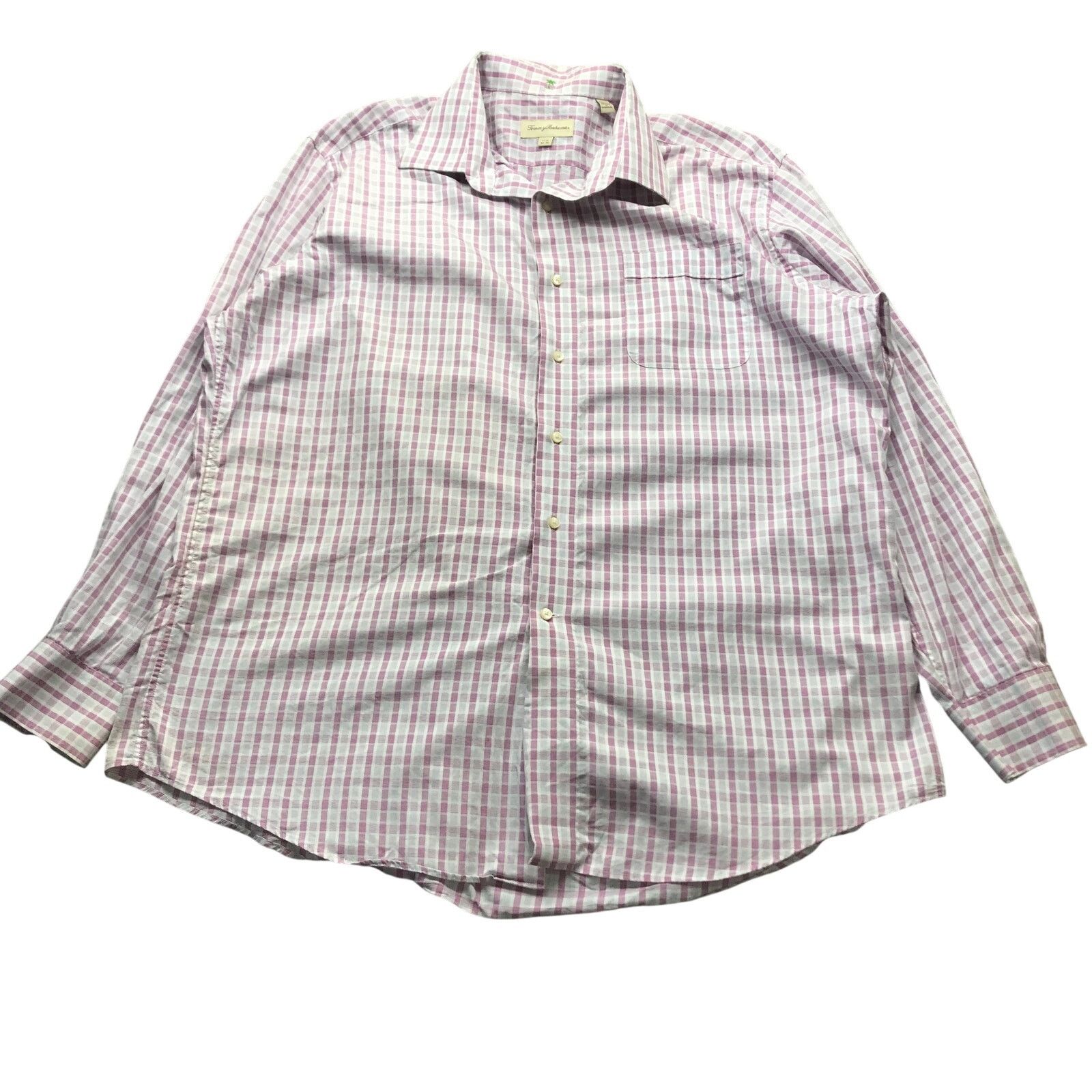 Tommy Bahama Tommy Bahama Long Sleeve Button Up Shirt Mens XL 17.5 34-35 Size US XL / EU 56 / 4 - 1 Thumbnail