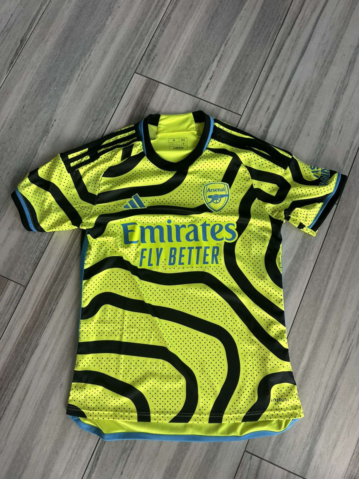 Adidas Mens Arsenal 23/24 away kit Size US M / EU 48-50 / 2 - 1 Thumbnail