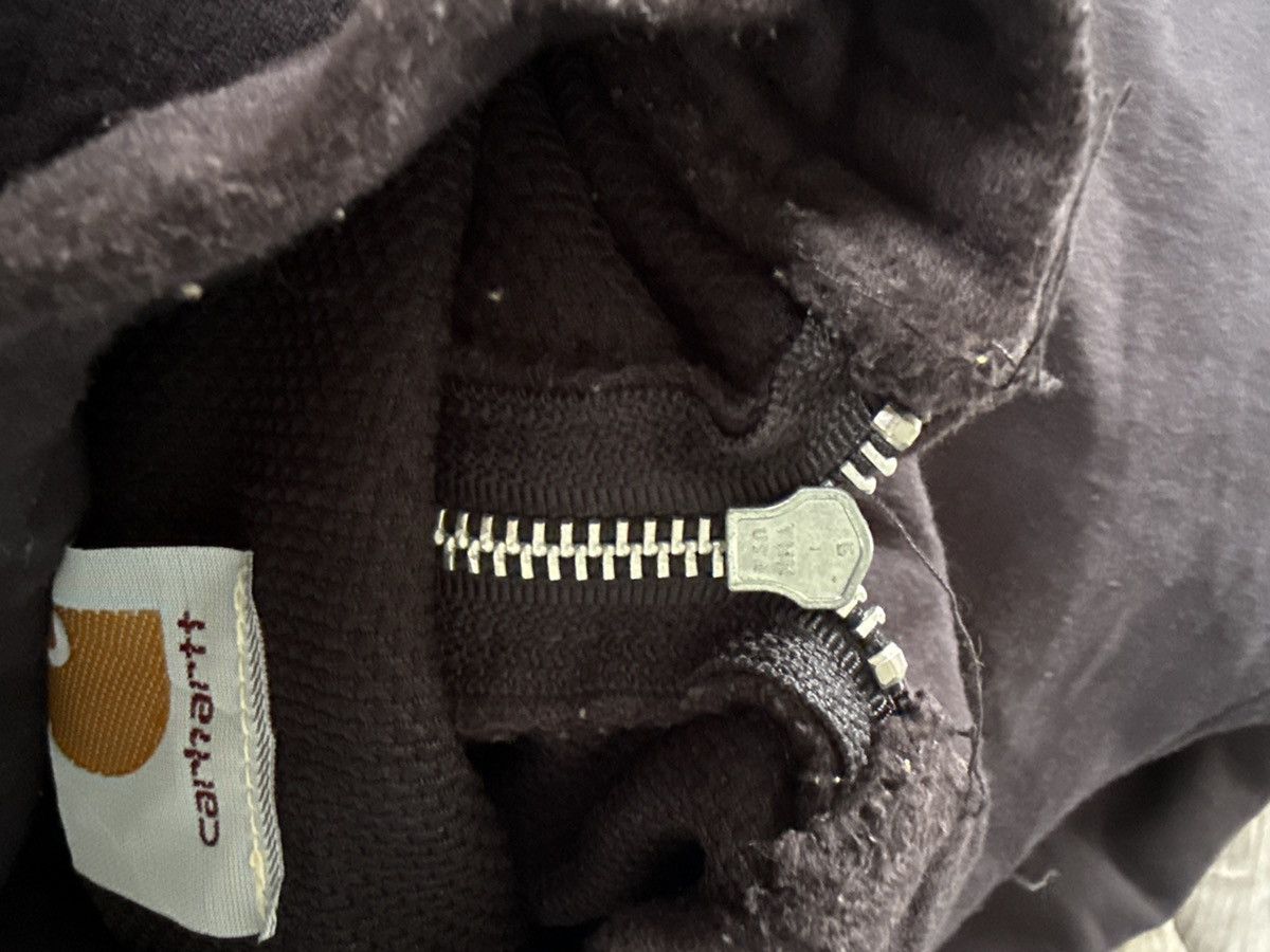 Carhartt VINTAGE CARHARTT DISTRESS ZIPPER HOODIES Size US L / EU 52-54 / 3 - 7 Thumbnail