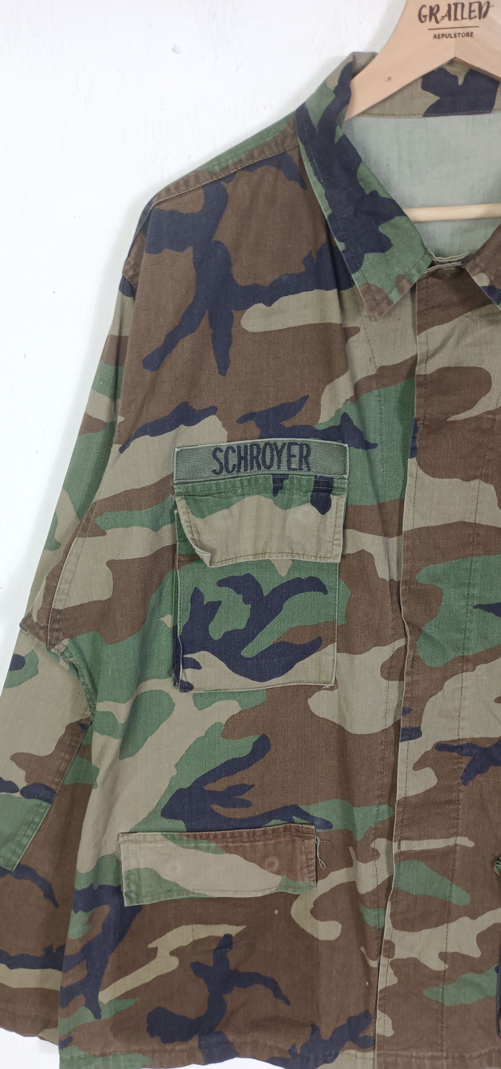 US Marines Military Woodland Camouflage