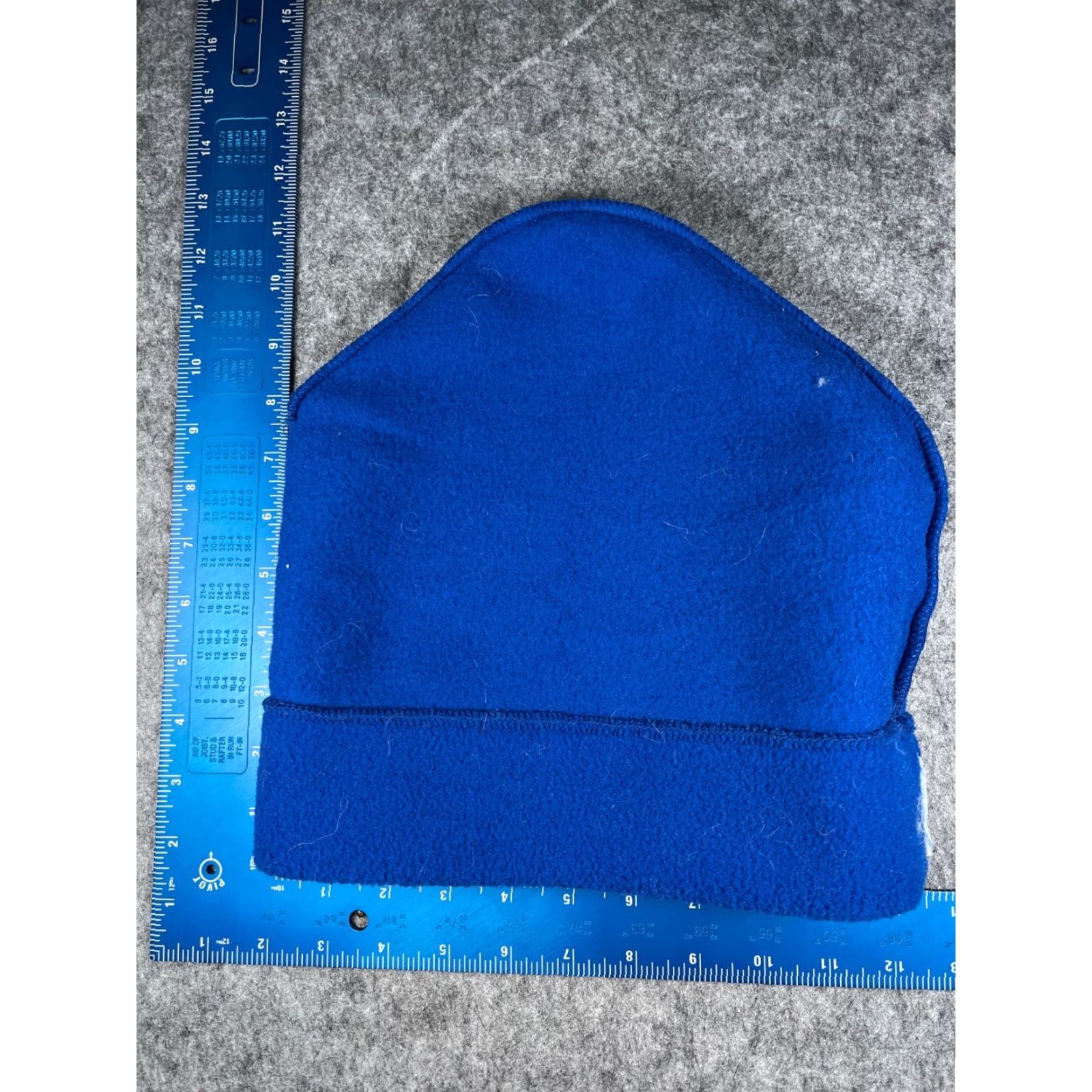 Vintage Columbia Beanie Adult XL Blue Knit 100% Polyester Fleece Hat Beanie Adjustable Lightweight Outdoor Ski Lightweight Size XL / US 12-14 / IT 48-50 - 5 Thumbnail