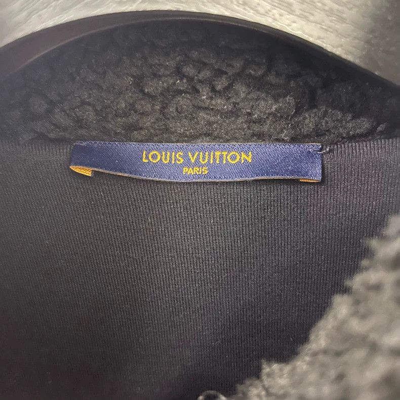 Louis Vuitton LOUIS VUITTON size 5l Blue checkerboard teddy jacket Size US M / EU 48-50 / 2 - 3 Thumbnail