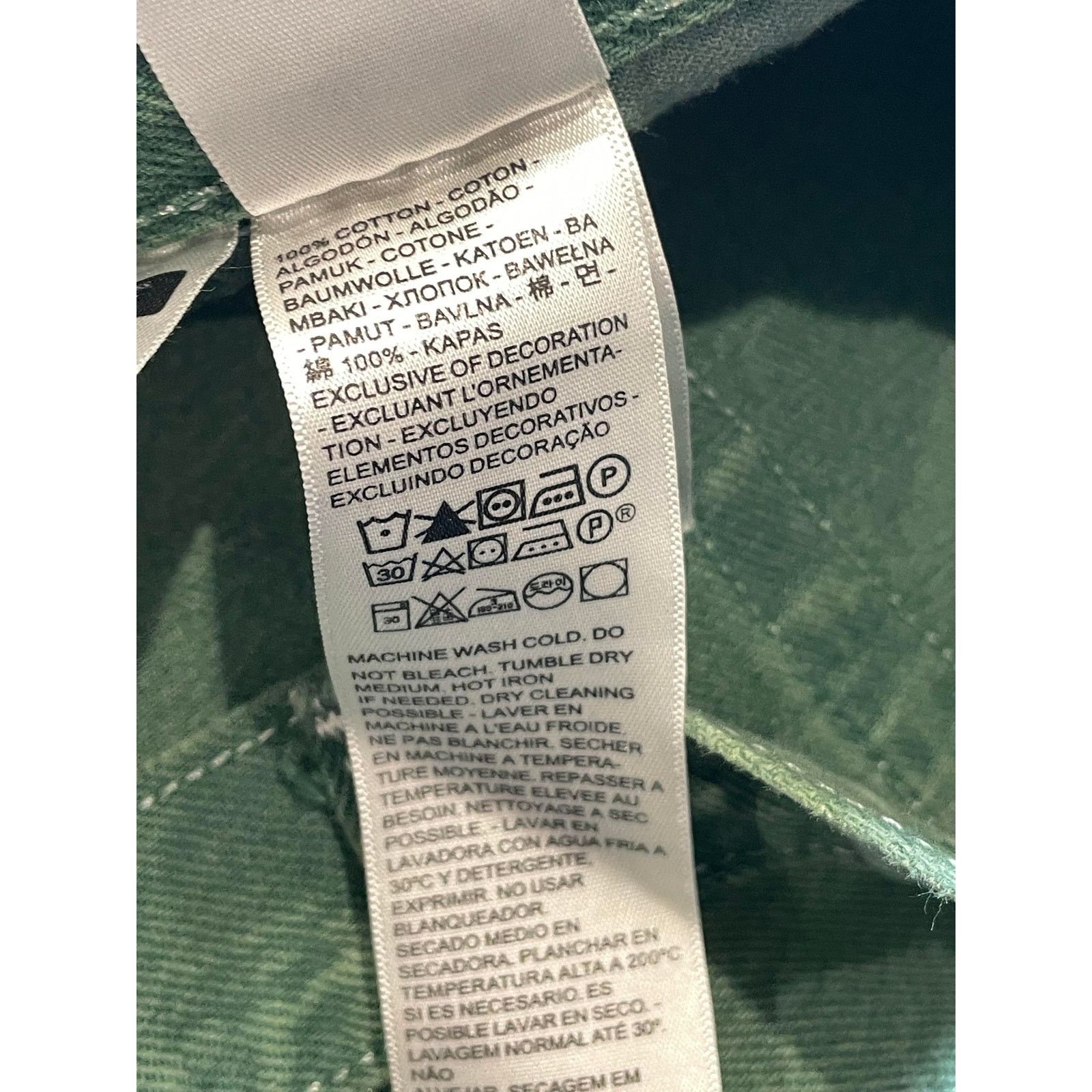 DENIM TEARS Denim Tears Green Plain Jeans Size US 34 / EU 50 - 5 Thumbnail