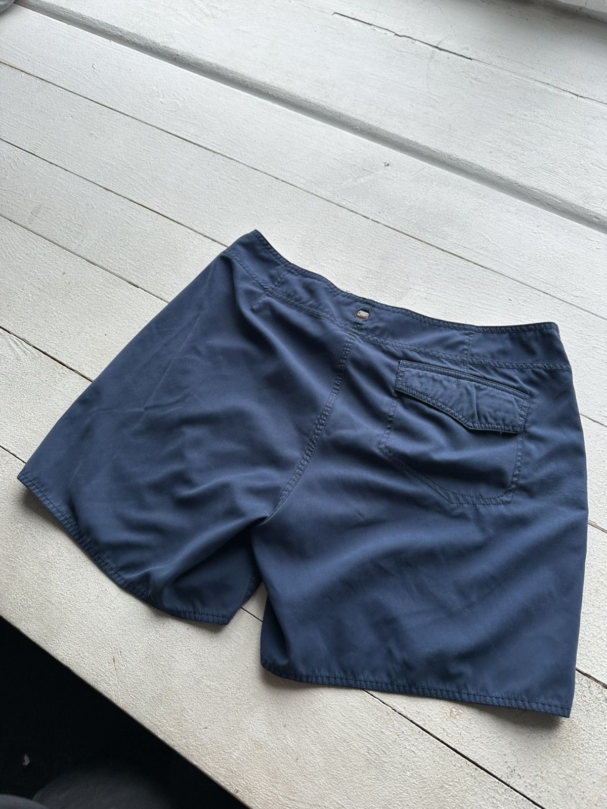 Quiksilver × Vintage 🚨Vintage Quiksilver Shorts Big Logo Y2K Style 90s Surfing Size US 33 - 6 Thumbnail
