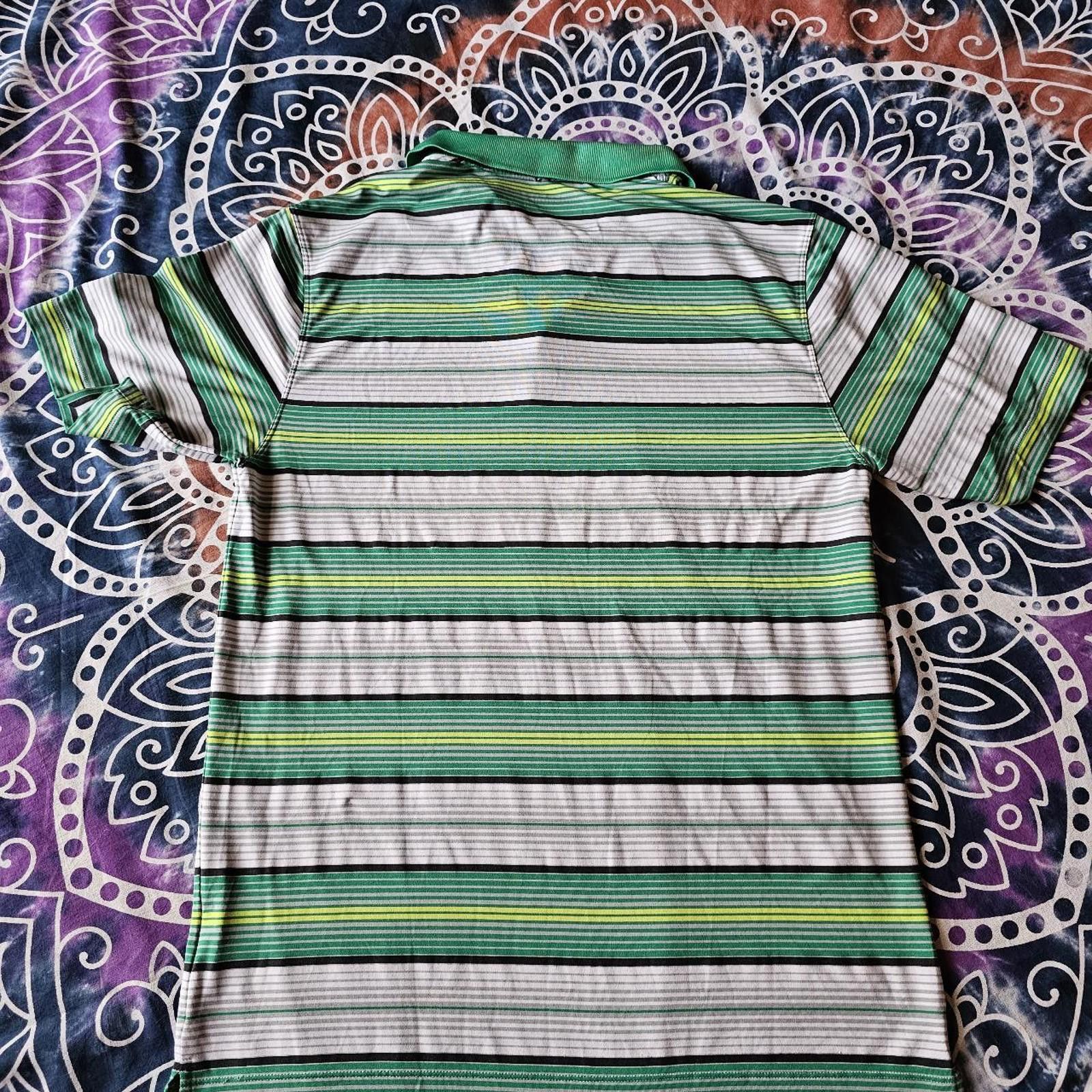 Nike Nike Men's Yellow and Green Polo Shirt Size US S / EU 44-46 / 1 - 3 Thumbnail