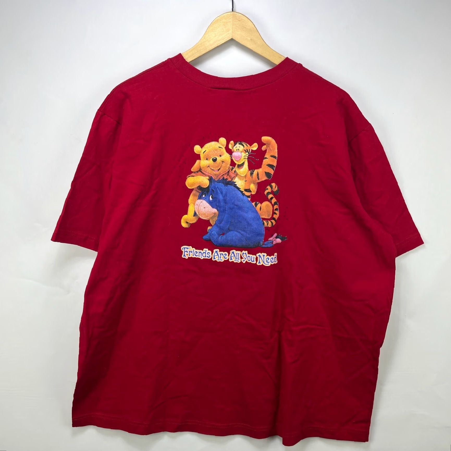 Disney VINTAGE Y2K Winnie the Pooh Tigger Eeyore T-Shirt Womens 2XL Double Sided Size XXL / US 16-18 / IT 52-54 - 3 Thumbnail